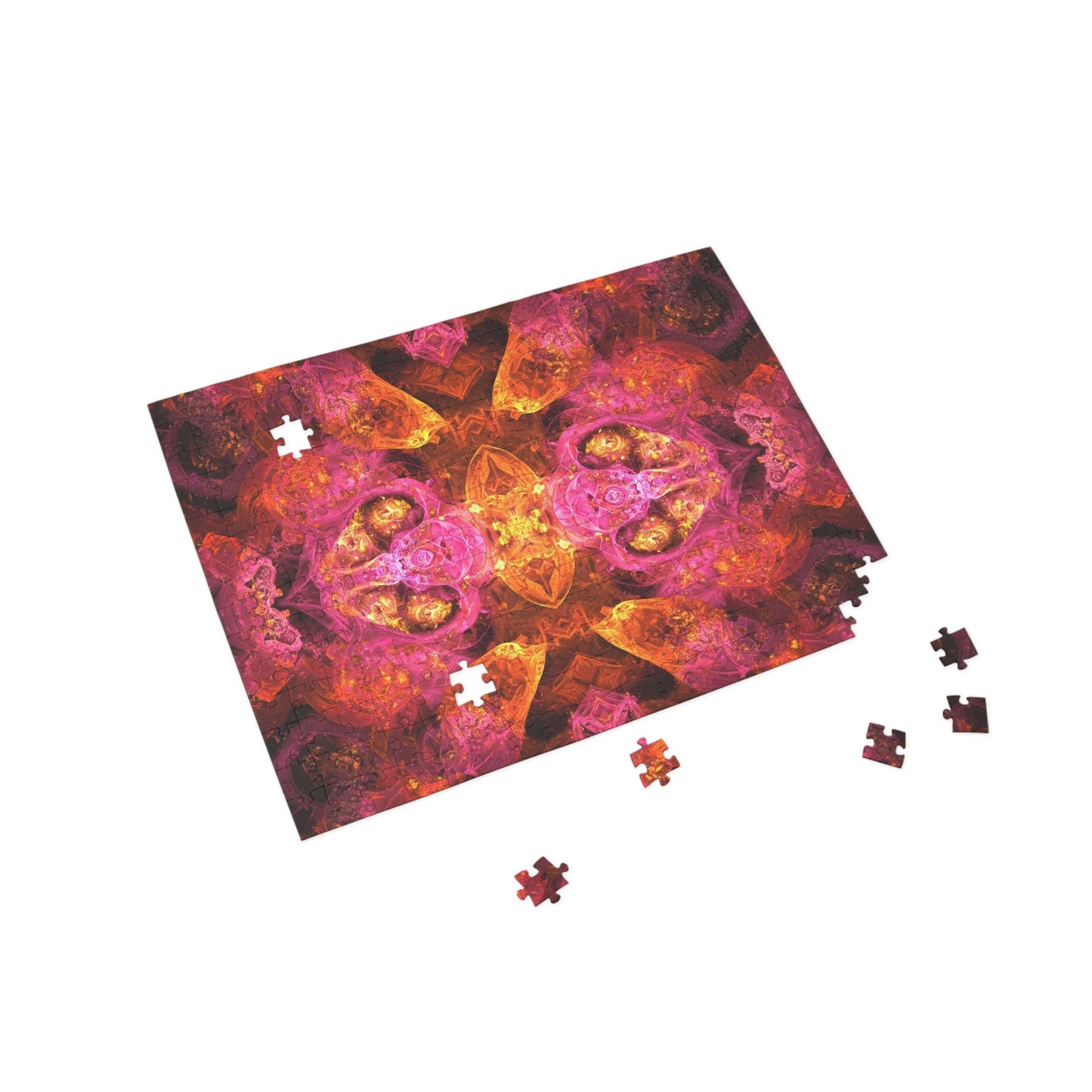 086- Fractal Puzzle (96, 252, 500, 1000-Piece) - Fun Family Activity and Gift