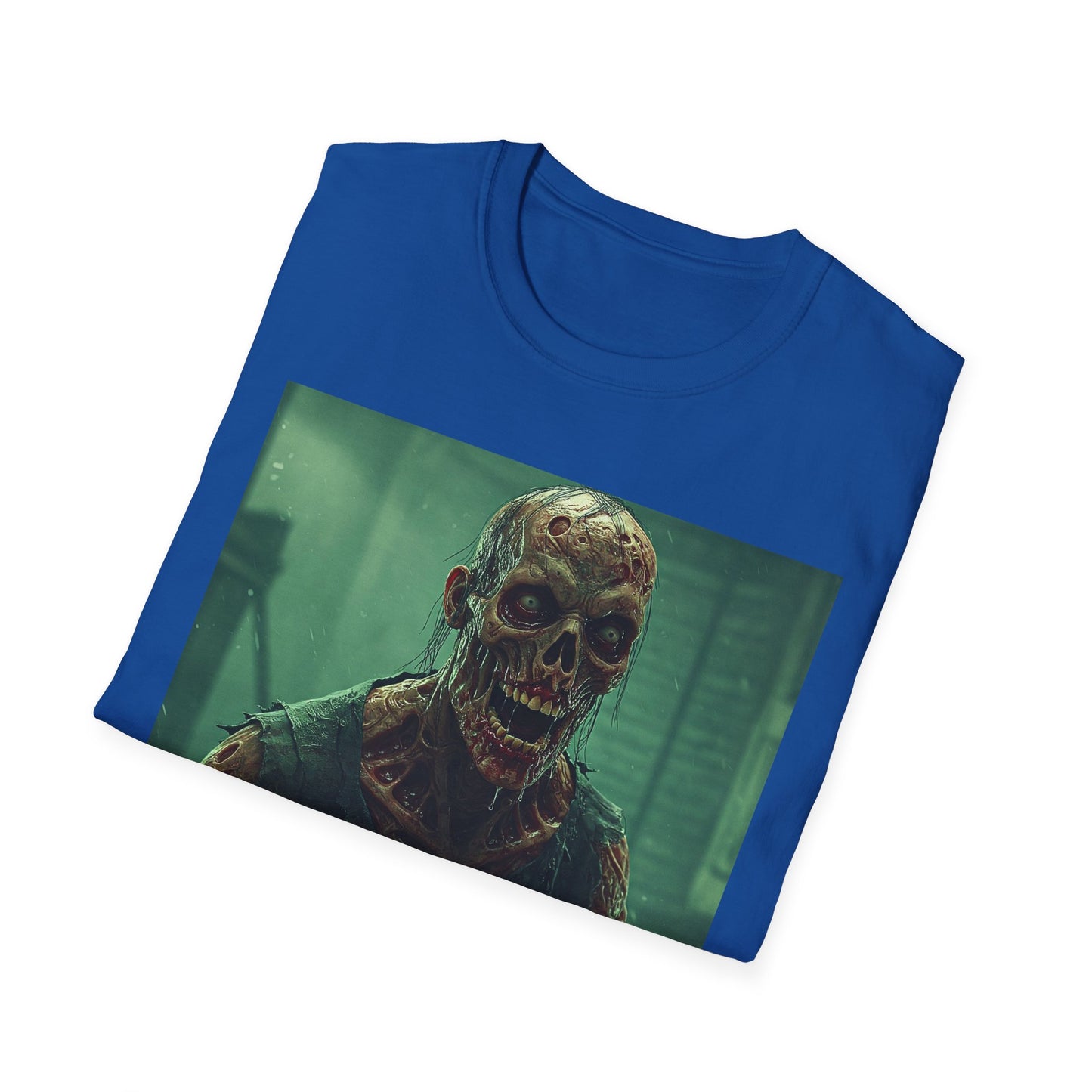 Creepy Skeleton Graphic Unisex Softstyle T-Shirt
