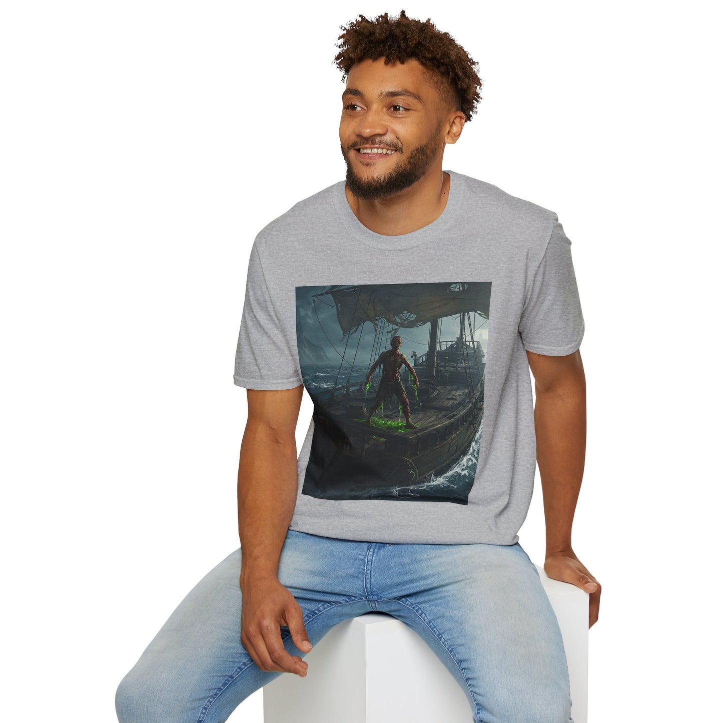 Adventurous Pirate Graphic Unisex T-Shirt - Perfect for Sea Lovers!