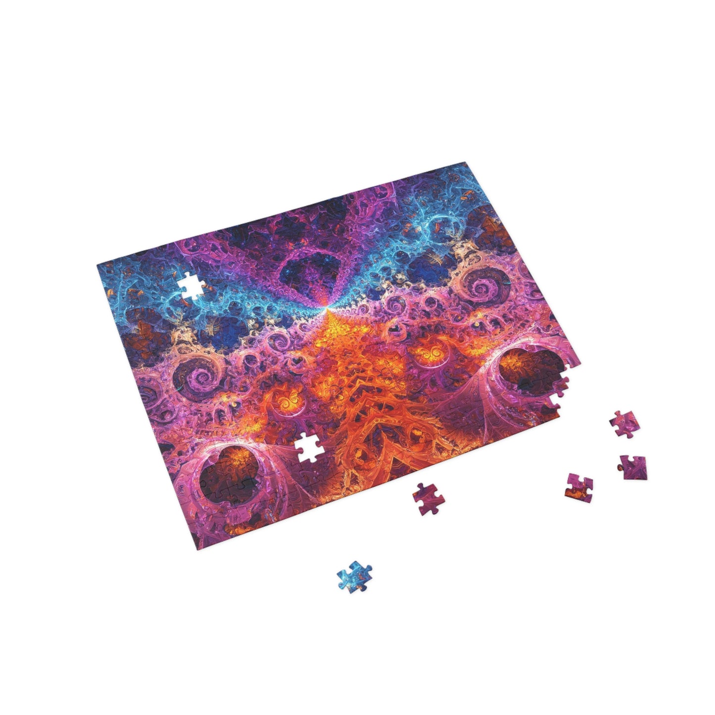 056- Fractal Puzzle (96, 252, 500, 1000-Piece) - Fun Family Activity and Gift