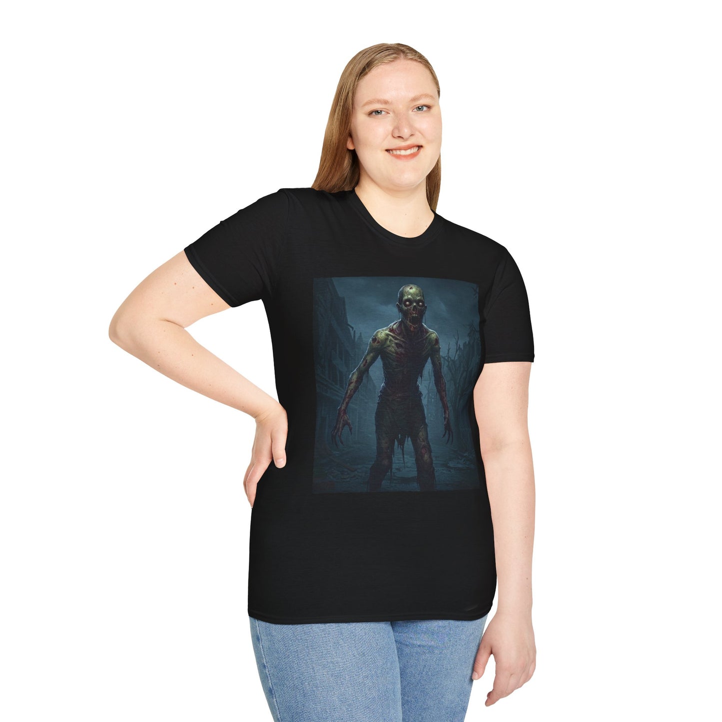 Zombie Apocalypse Unisex Softstyle T-Shirt - Perfect for Horror Lovers
