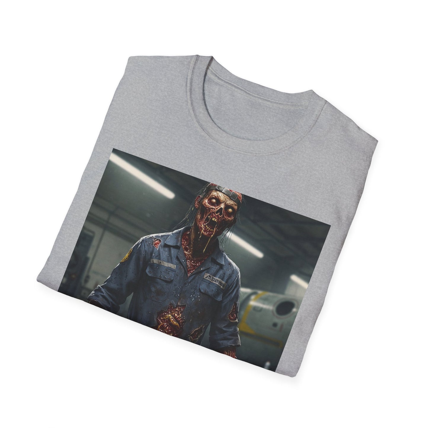 Unisex Softstyle Horror Graphic T-Shirt - Perfect for Halloween and Horror Fans