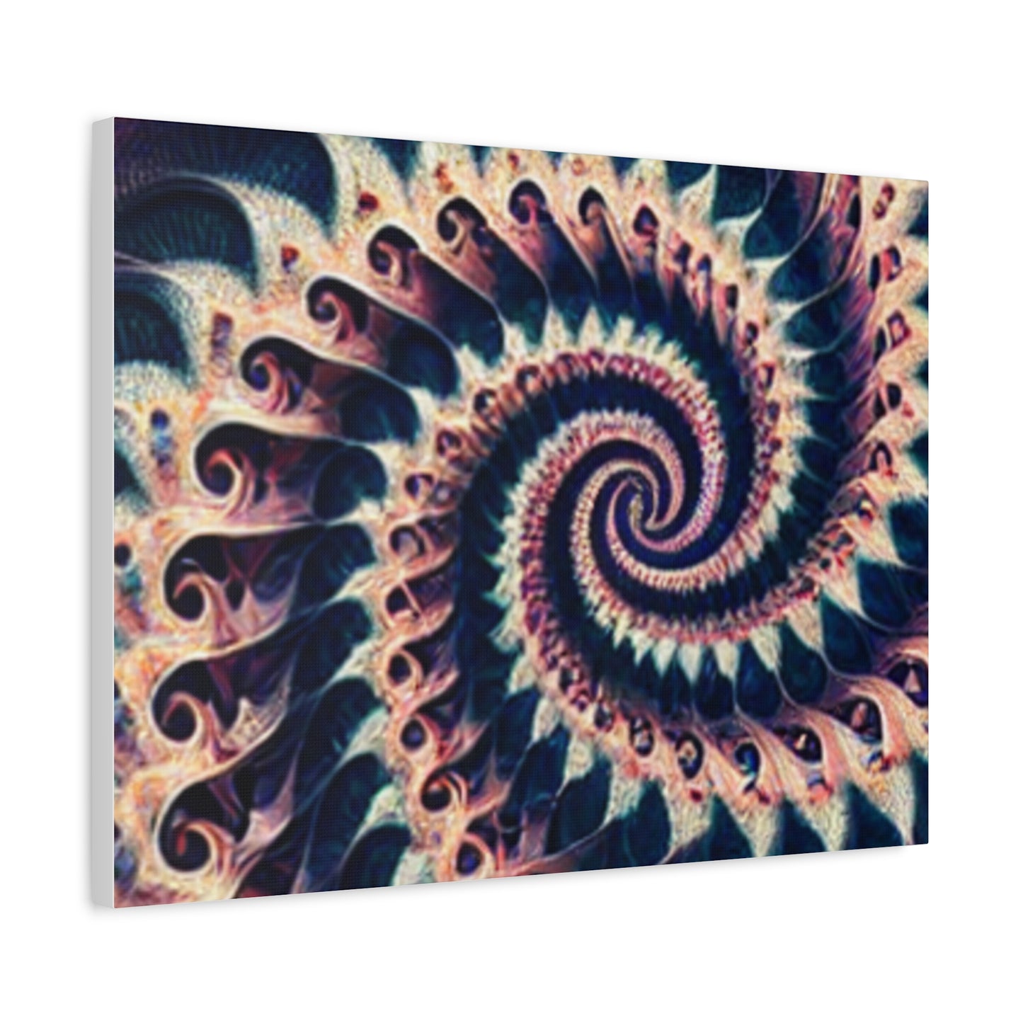 Abstract Spiral Art Canvas Print - Modern Home Decor for Art Lovers