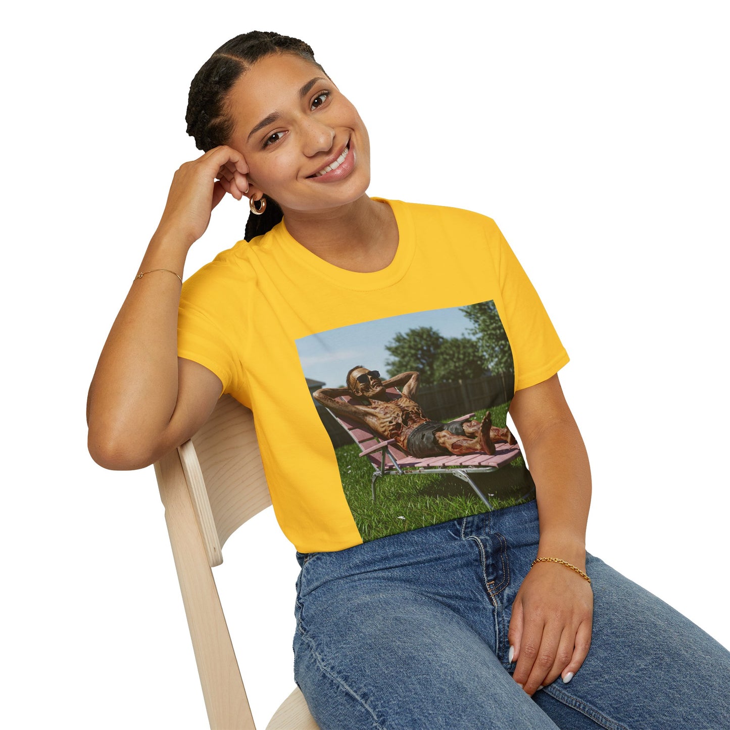 Chill Vibes Unisex Softstyle T-Shirt - Relaxed Summer Graphic Tee