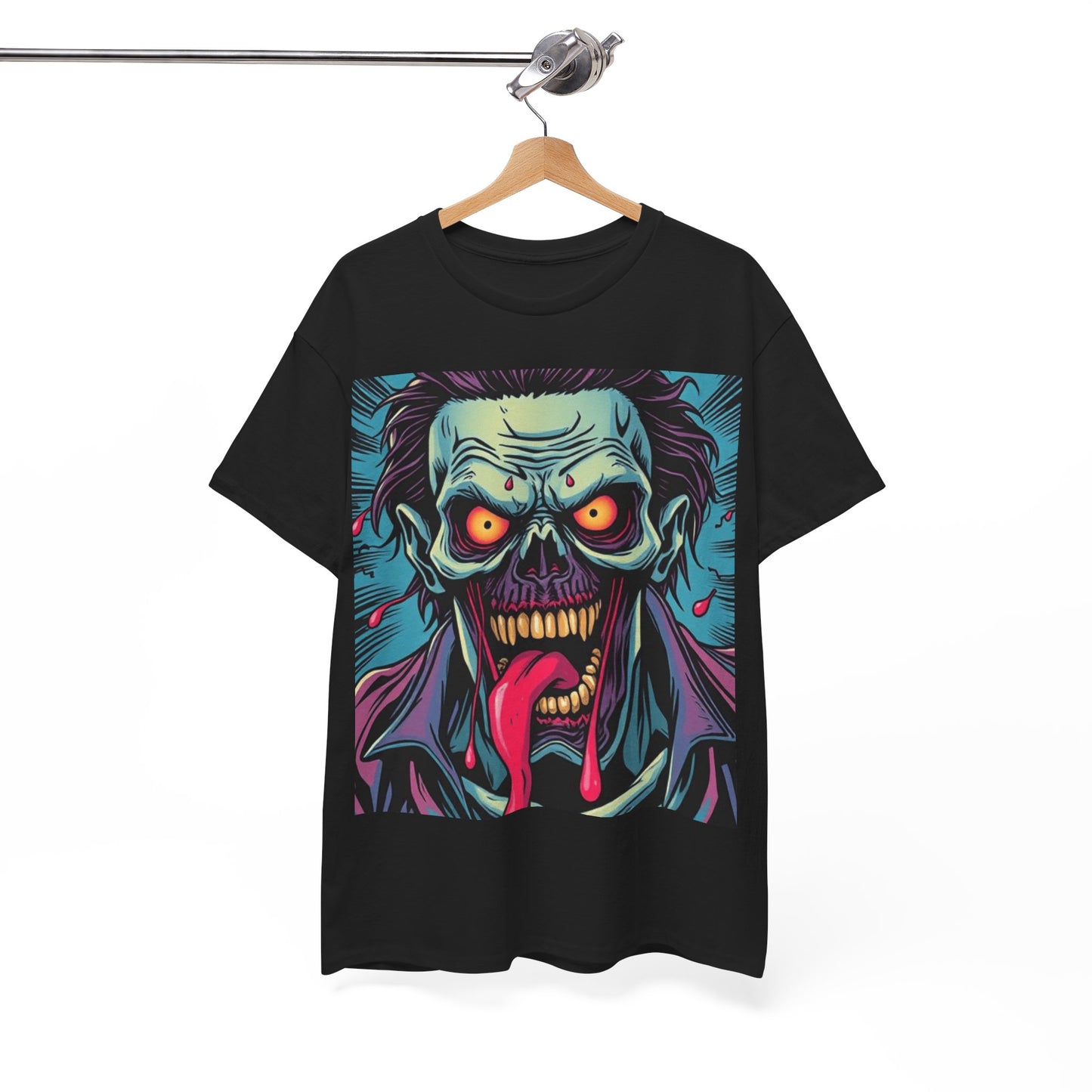 UK - Vibrant Zombie Graphic Tee - Unisex
