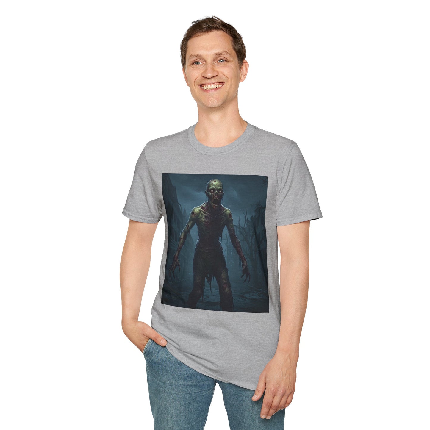 Zombie Apocalypse Unisex Softstyle T-Shirt - Perfect for Horror Lovers