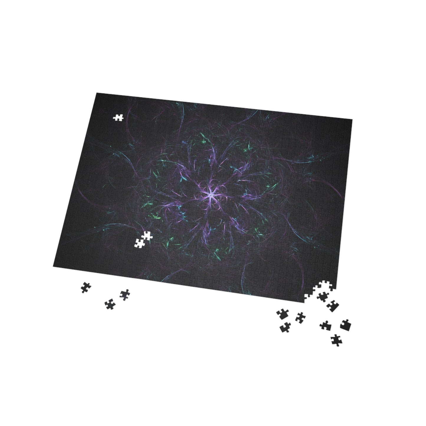 064- Fractal Puzzle (96, 252, 500, 1000-Piece) - Fun Family Activity and Gift