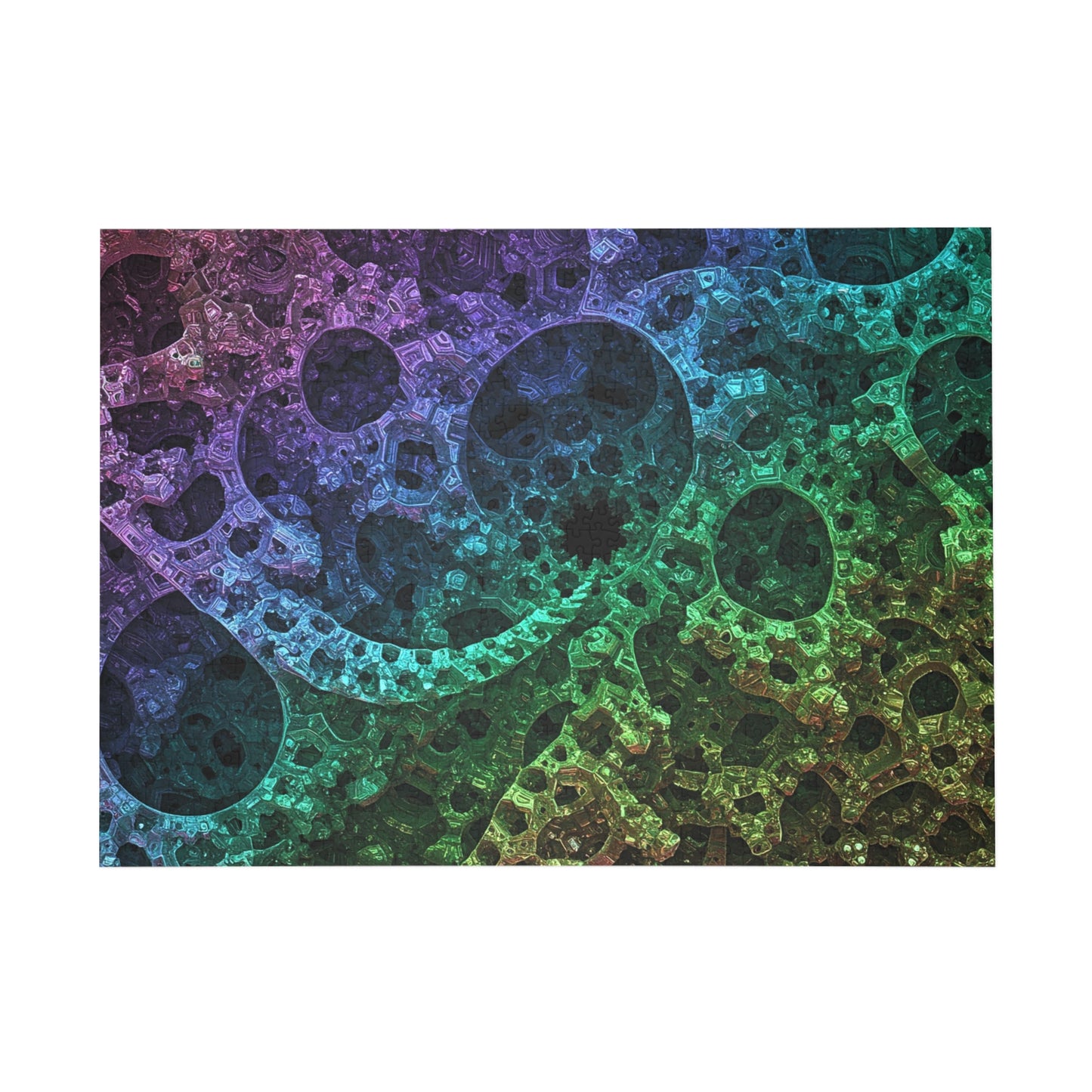 007 - Fractal Puzzle (96, 252, 500, 1000-Piece) - Fun Family Activity and Gift