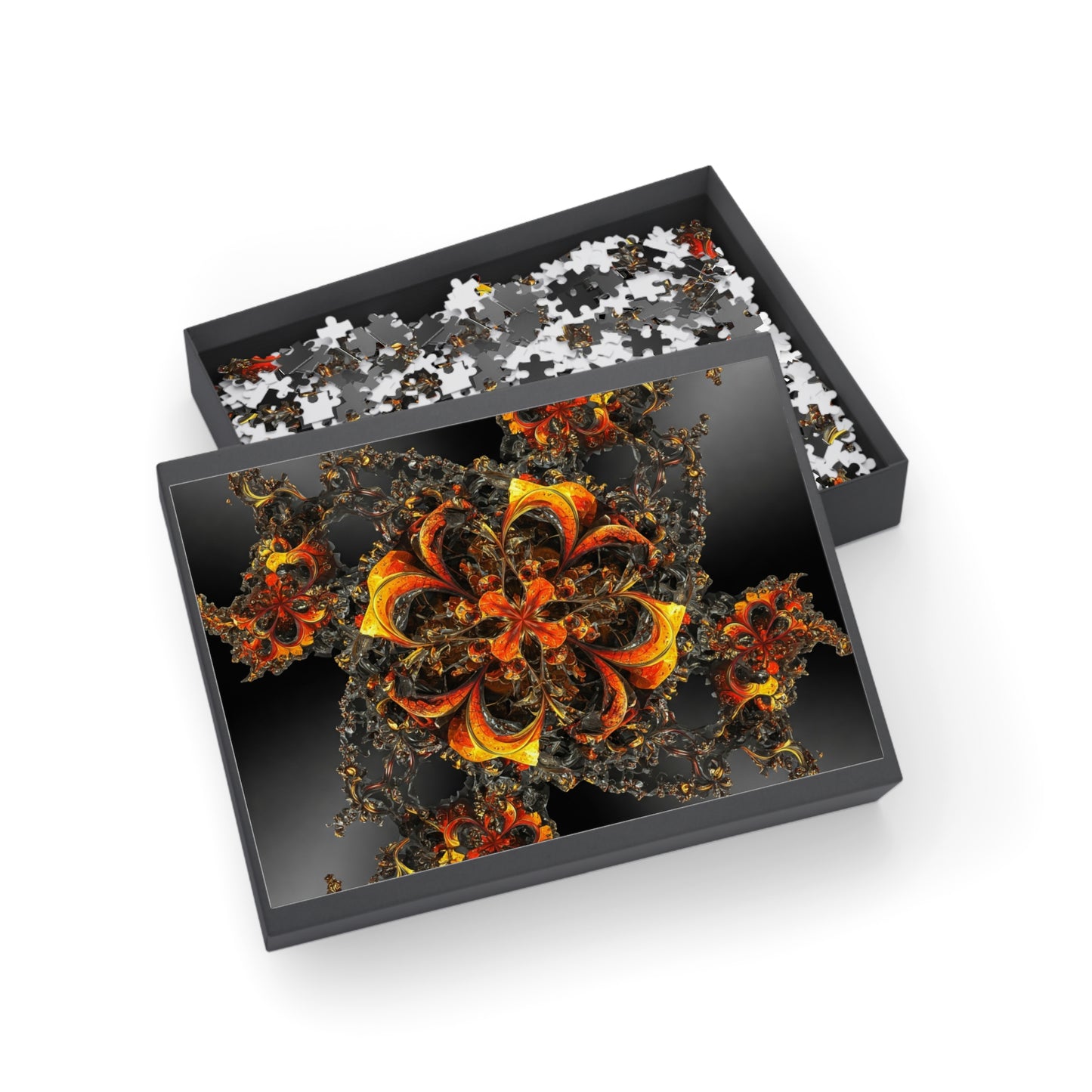 013 - Fractal Puzzle (96, 252, 500, 1000-Piece) - Fun Family Activity and Gift
