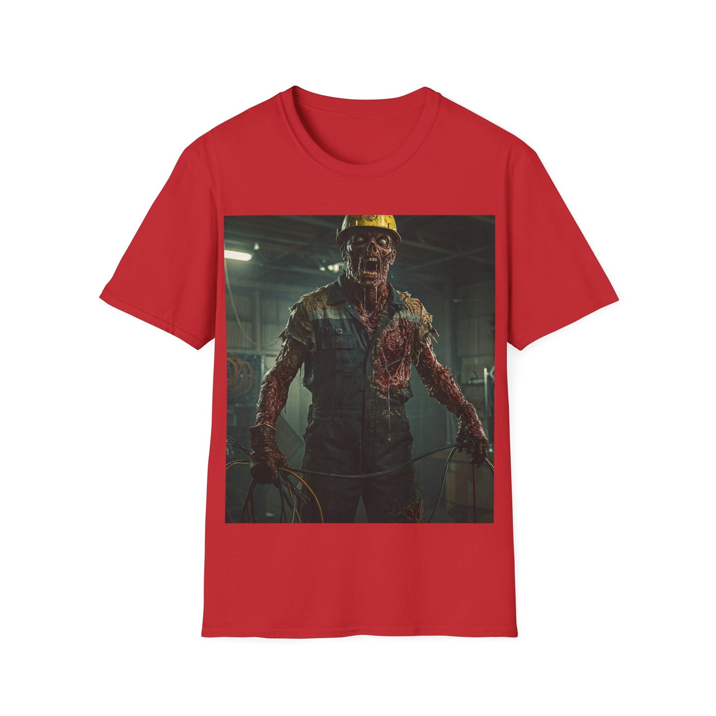 UK - Unisex Horror Graphic T-Shirt - Vintage Monster Design
