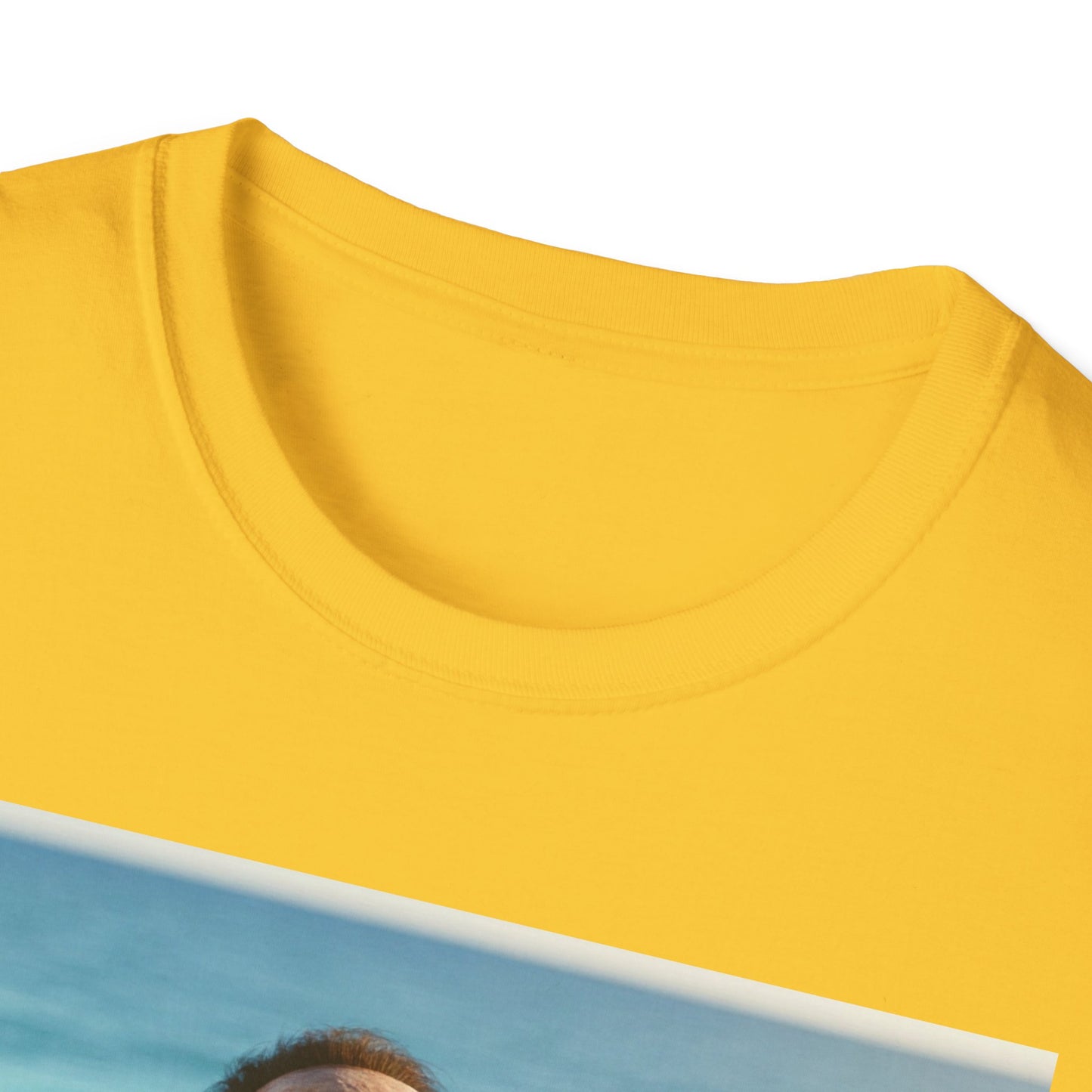 Chill Vibes Unisex Softstyle T-Shirt - Beach Relaxation Design
