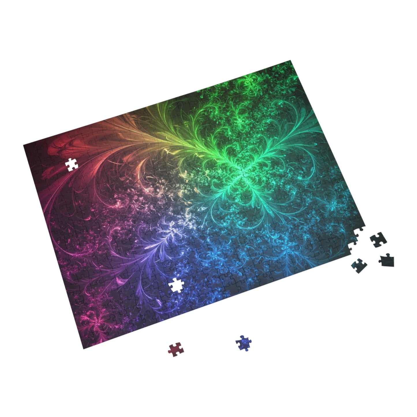 049- Fractal Puzzle (96, 252, 500, 1000-Piece) - Fun Family Activity and Gift