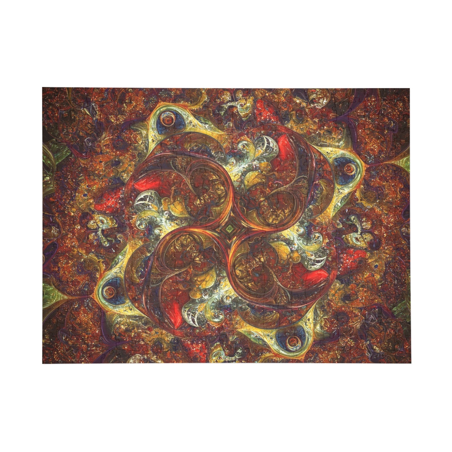 Colorful Kaleidoscope Puzzle - 1000 Pieces - Relaxing Mindfulness Activity