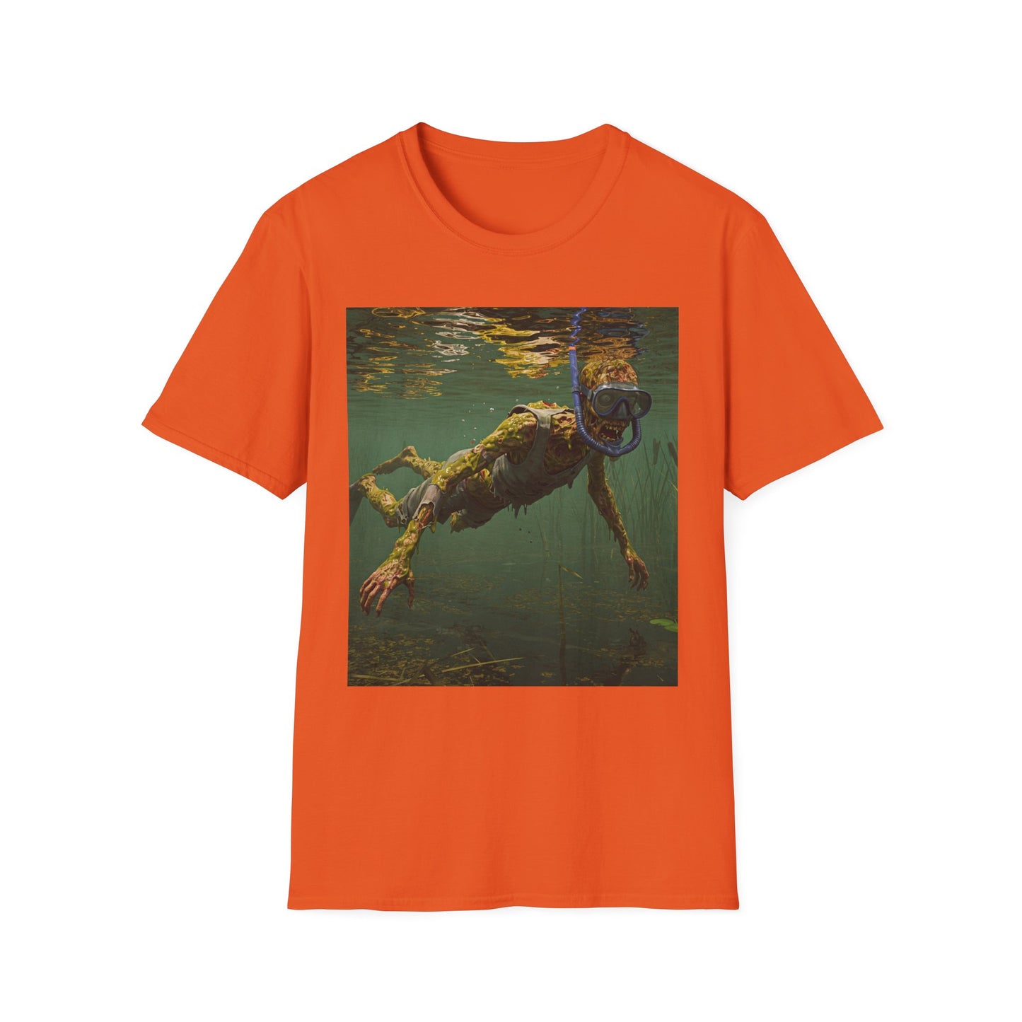 Underwater Explorer Unisex Softstyle T-Shirt - Nature Lover Graphic Tee