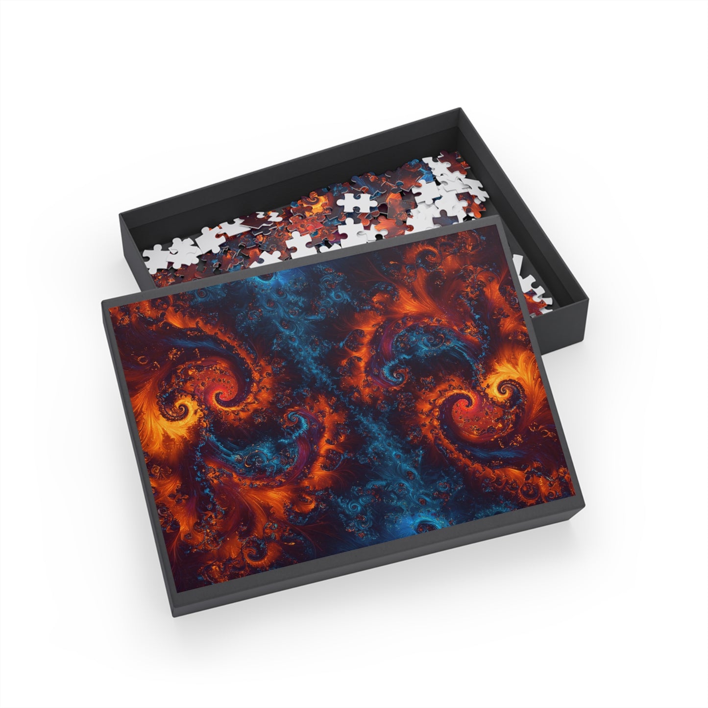 Vibrant Swirls Puzzle - 1000-Piece Colorful Abstract Jigsaw