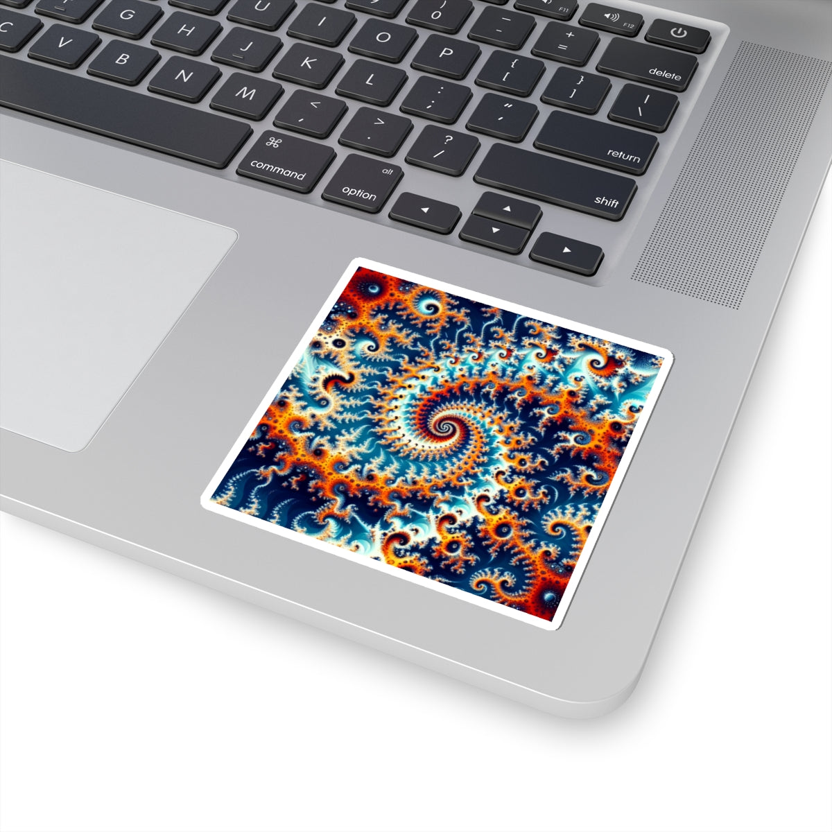 Colorful Spirals Kiss-Cut Stickers for Creative Expression