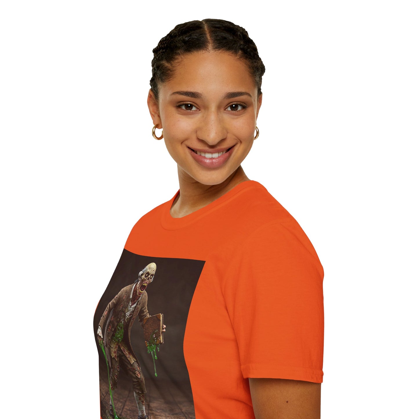 Zombie Science Unisex Softstyle T-Shirt - Spooky Halloween Apparel