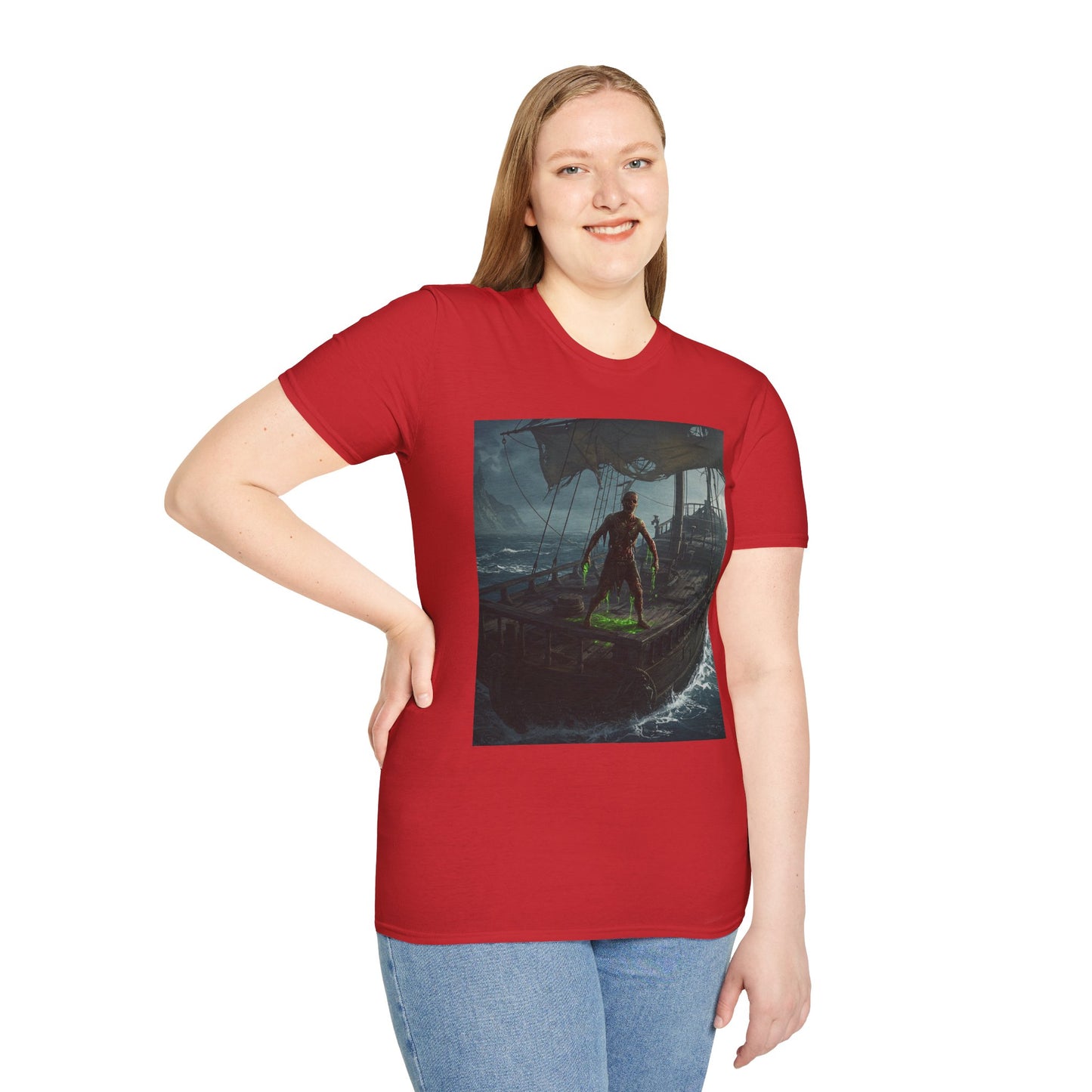 Adventurous Pirate Graphic Unisex T-Shirt - Perfect for Sea Lovers!
