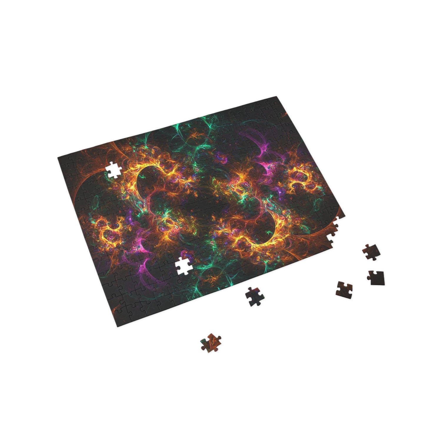 Colorful Cosmic Puzzle - 500-Piece Jigsaw for Family Fun