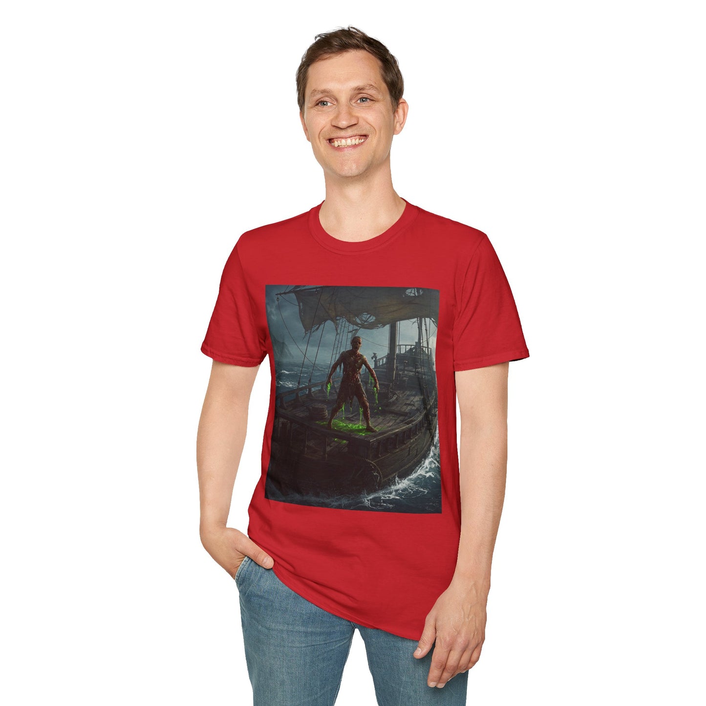 Adventurous Pirate Graphic Unisex T-Shirt - Perfect for Sea Lovers!