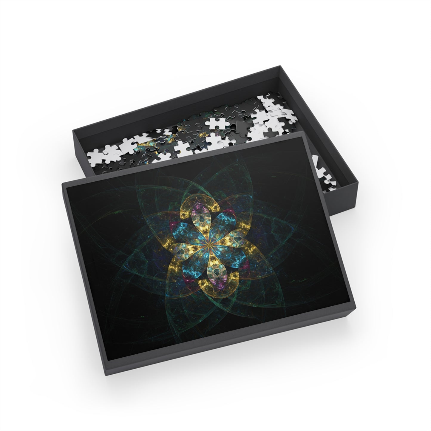 Colorful Floral Mandala Puzzle | 96-1000 Piece Options | Perfect Gift for Puzzle Lovers