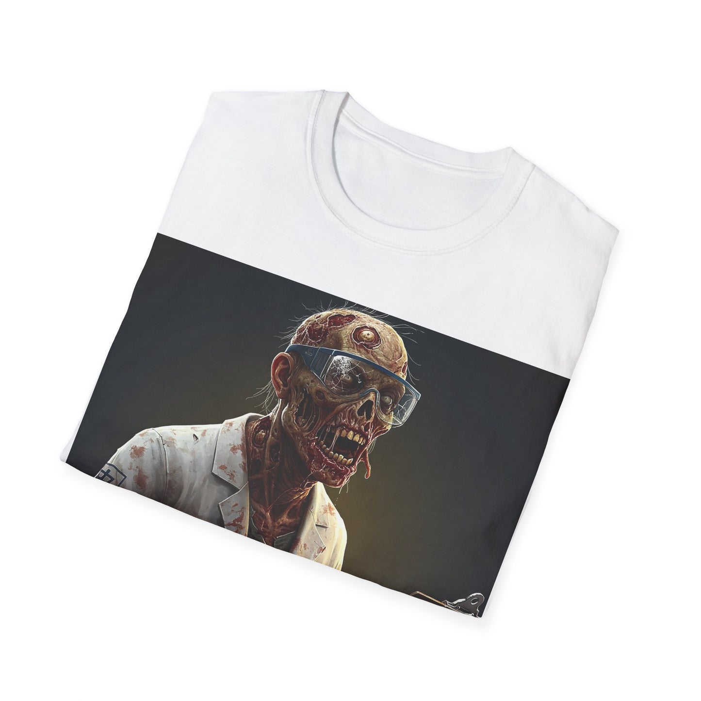 UK - Zombie Doctor Graphic T-Shirt for Horror Fans