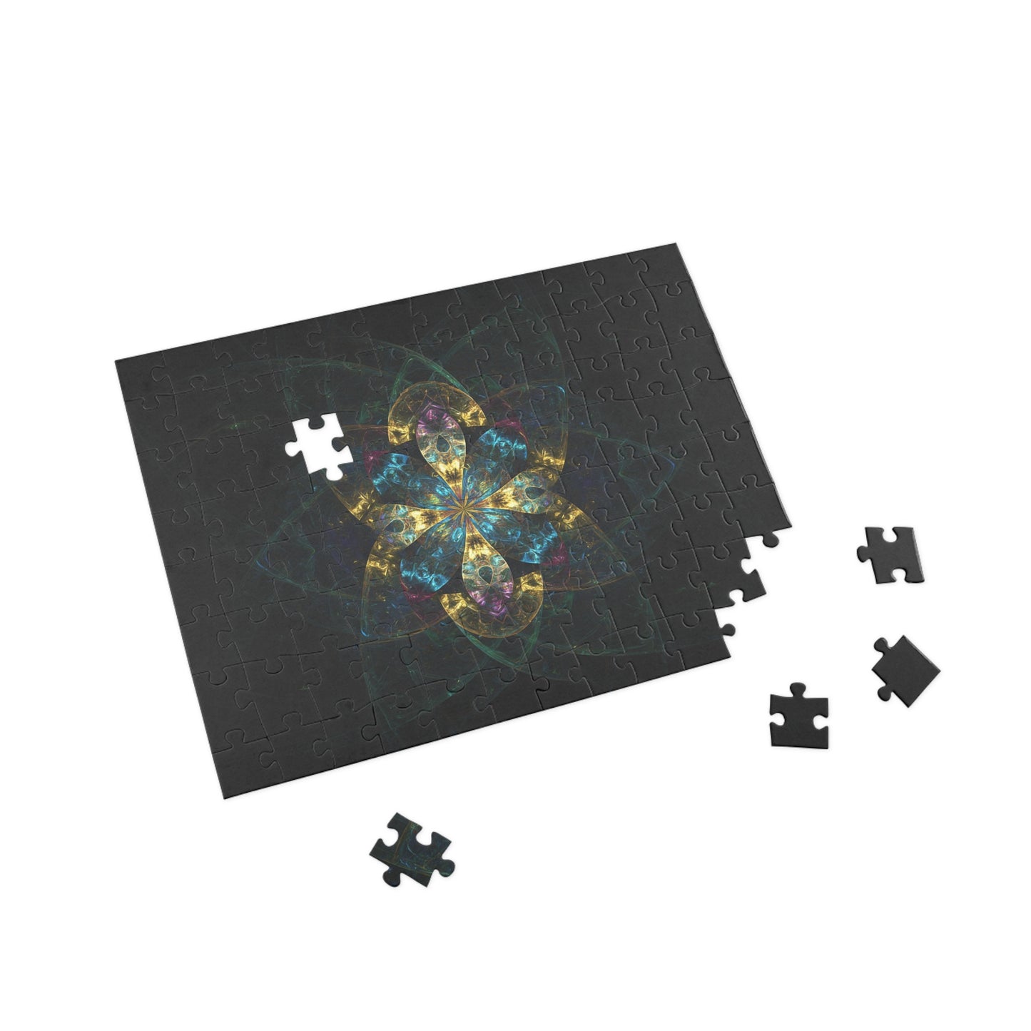 Colorful Floral Mandala Puzzle | 96-1000 Piece Options | Perfect Gift for Puzzle Lovers