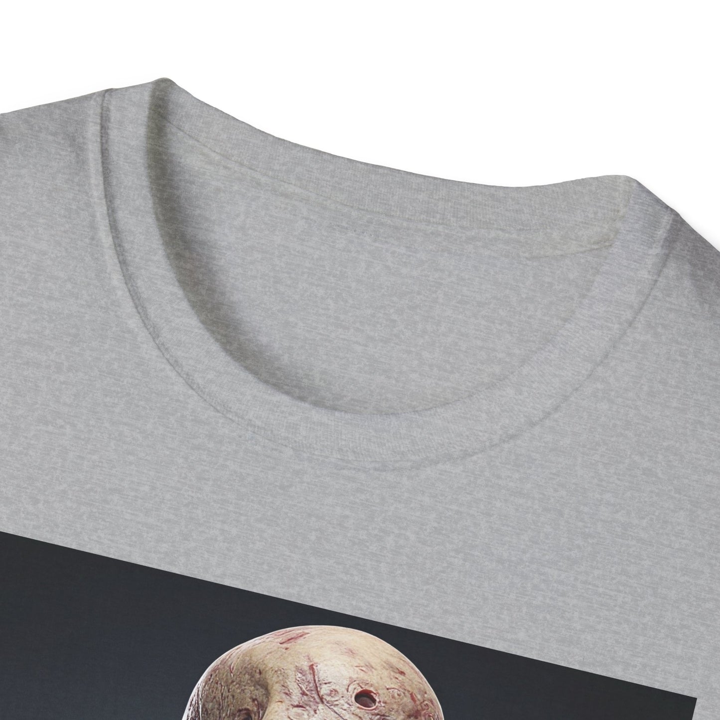 Apocalyptic Portrait Tee, bold, decaying zombie graphic