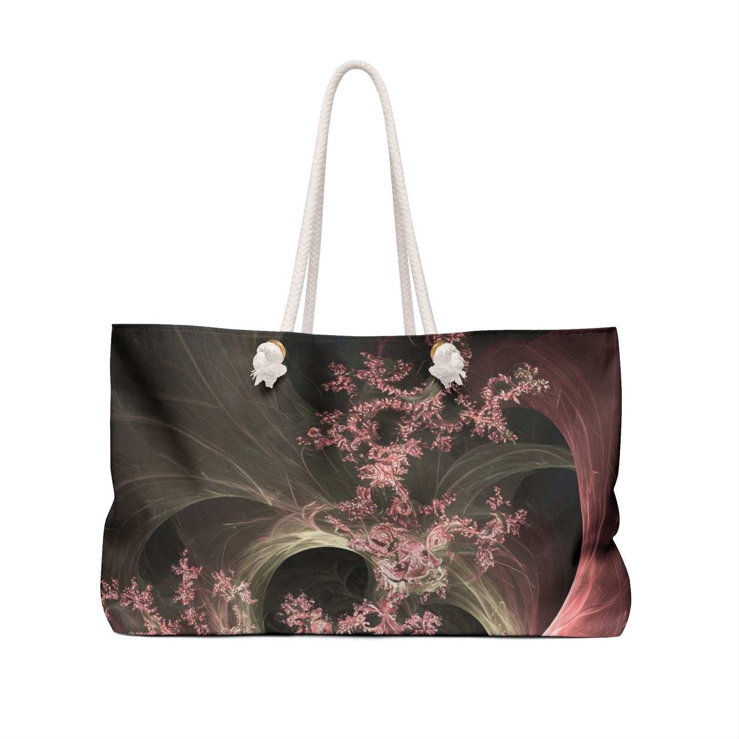 Colorful Fractal Pattern Weekender Bag - Perfect for Travel & Getaways