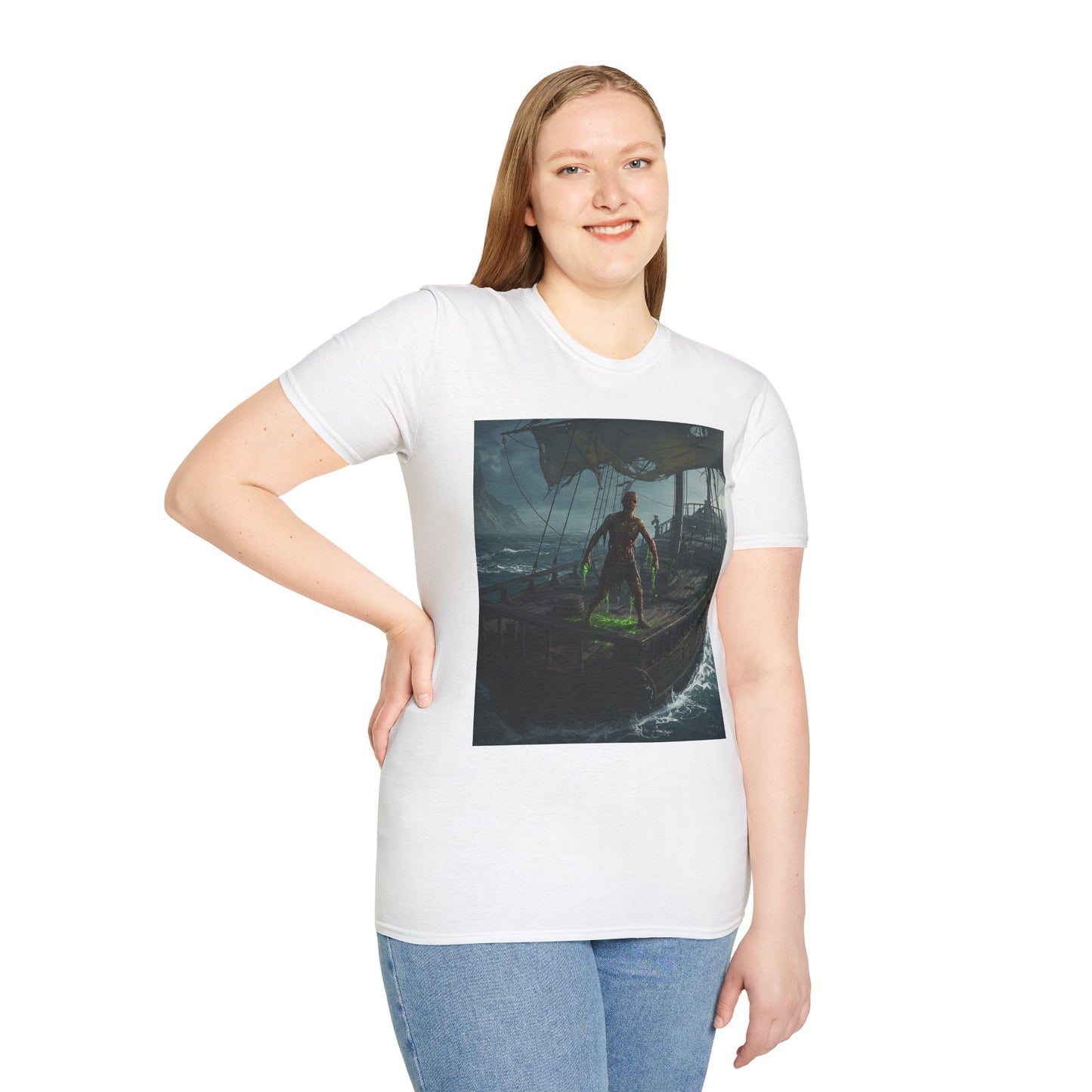Adventurous Pirate Graphic Unisex T-Shirt - Perfect for Sea Lovers!