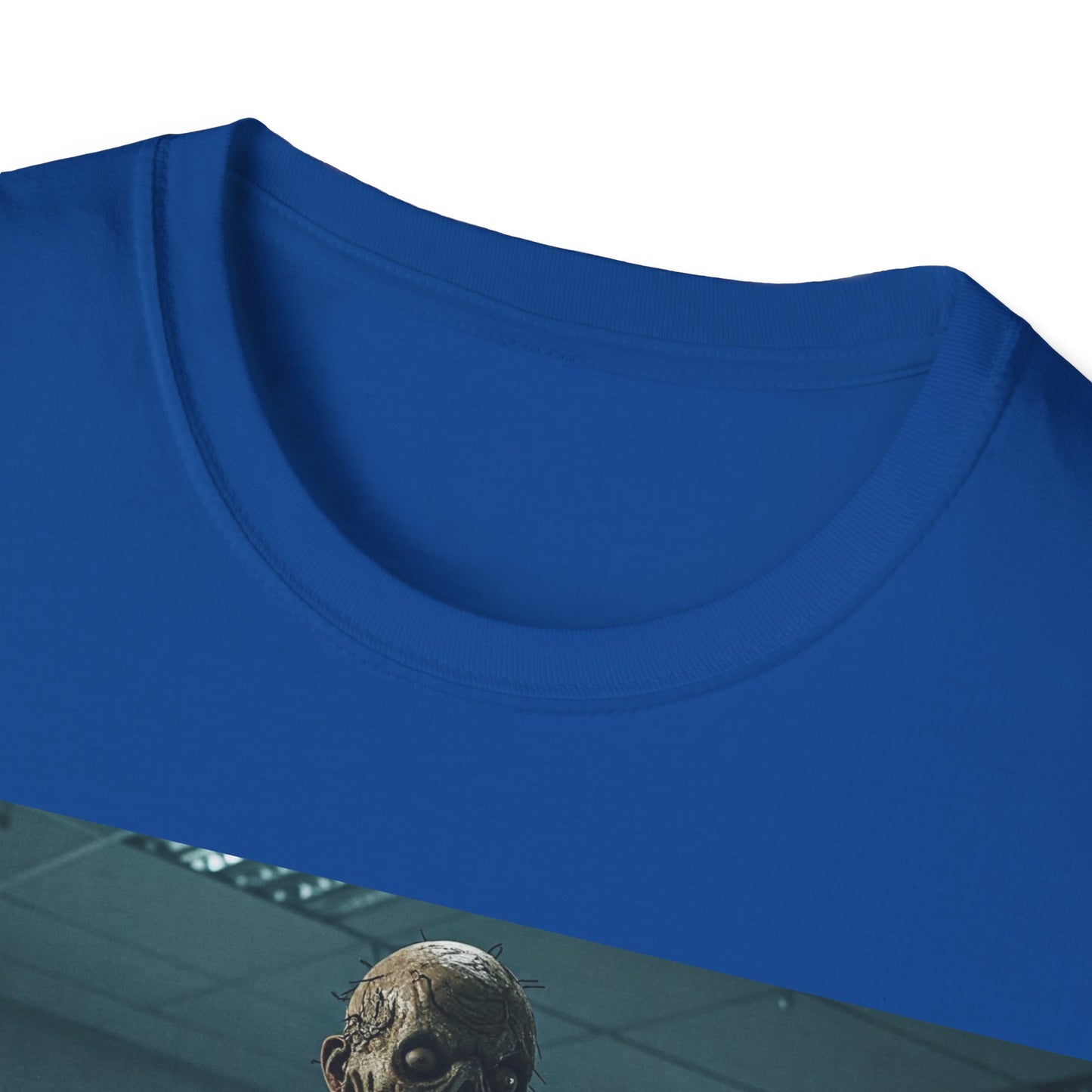 UK - Zombie Apocalypse Unisex Softstyle T-Shirt - Perfect for Horror Fans and Parties