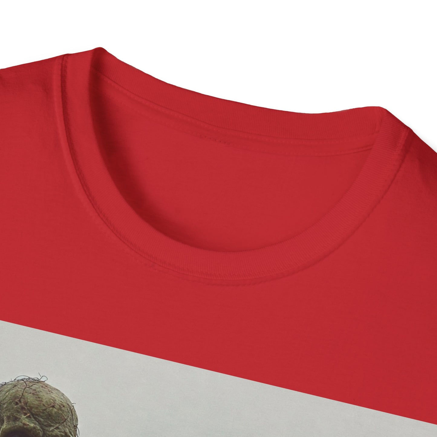 UK - Patriot Zombie Apocalypse Apocalyptic Portrait Tee, bold, decaying zombie graphic