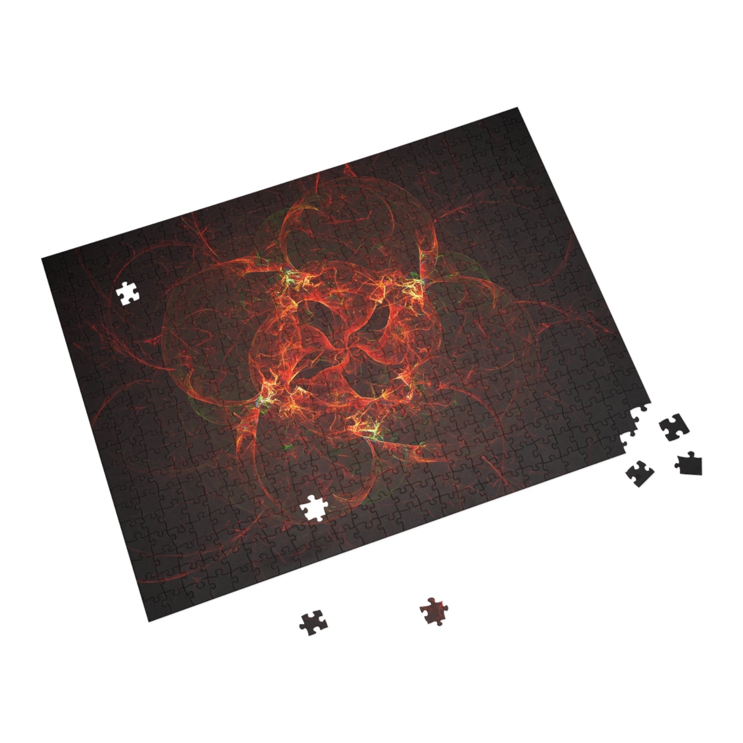 070- Fractal Puzzle (96, 252, 500, 1000-Piece) - Fun Family Activity and Gift