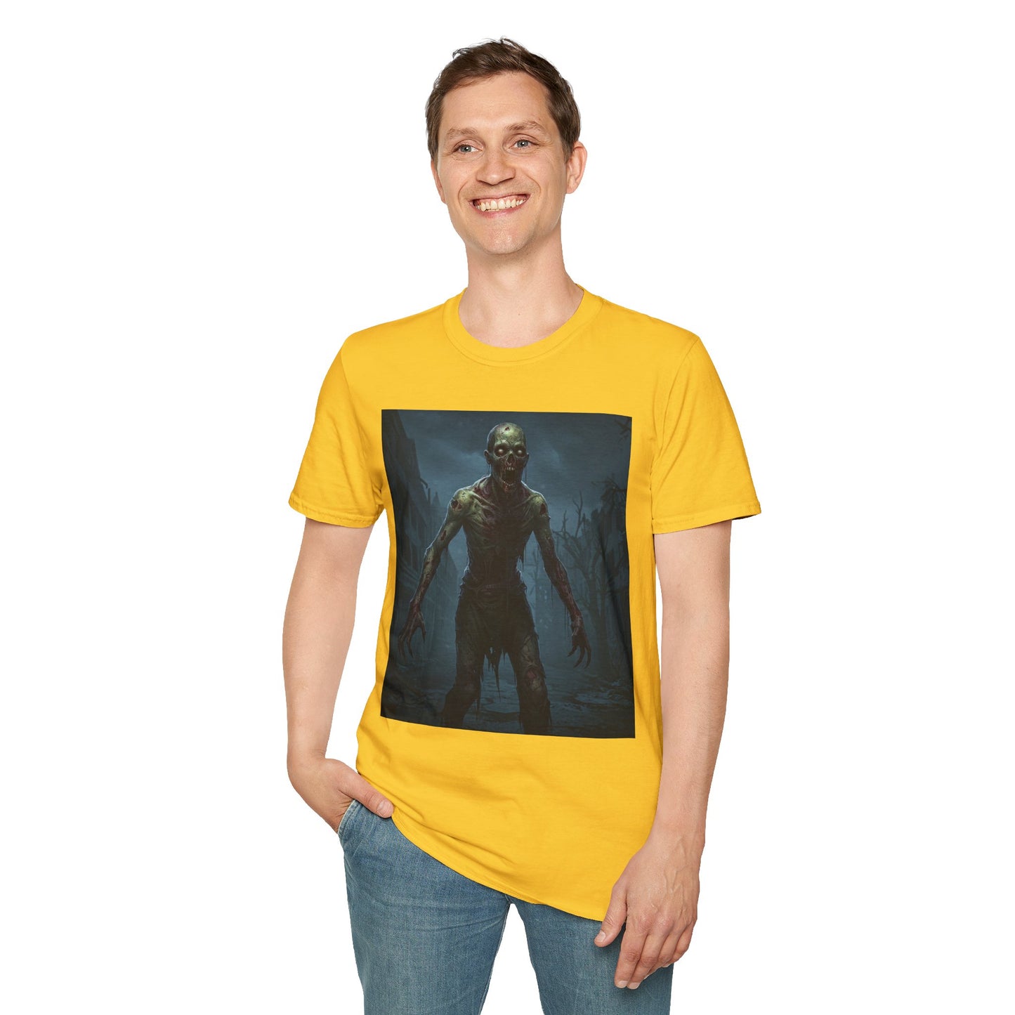 Zombie Apocalypse Unisex Softstyle T-Shirt - Perfect for Horror Lovers