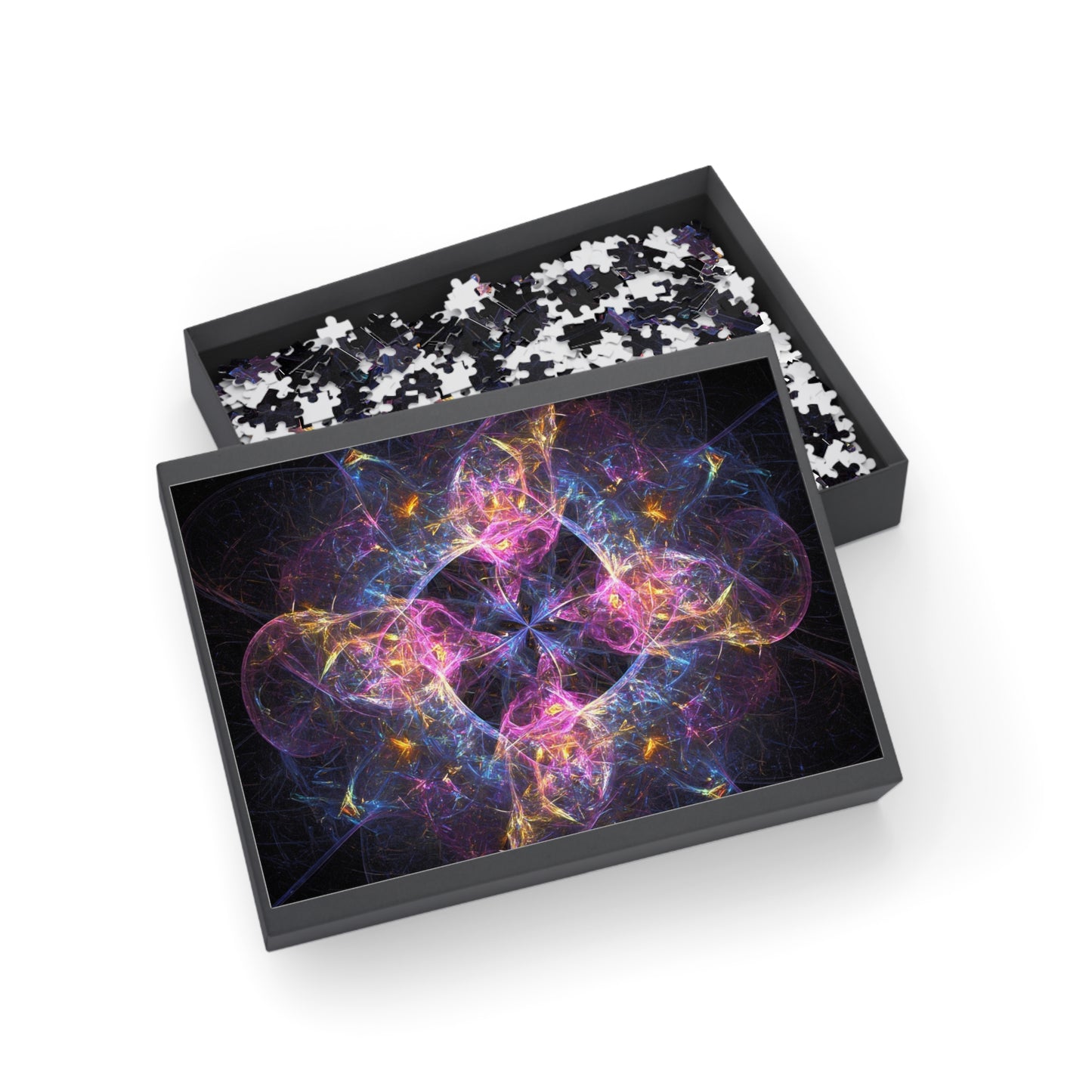017 - Fractal Puzzle (96, 252, 500, 1000-Piece) - Fun Family Activity and Gift