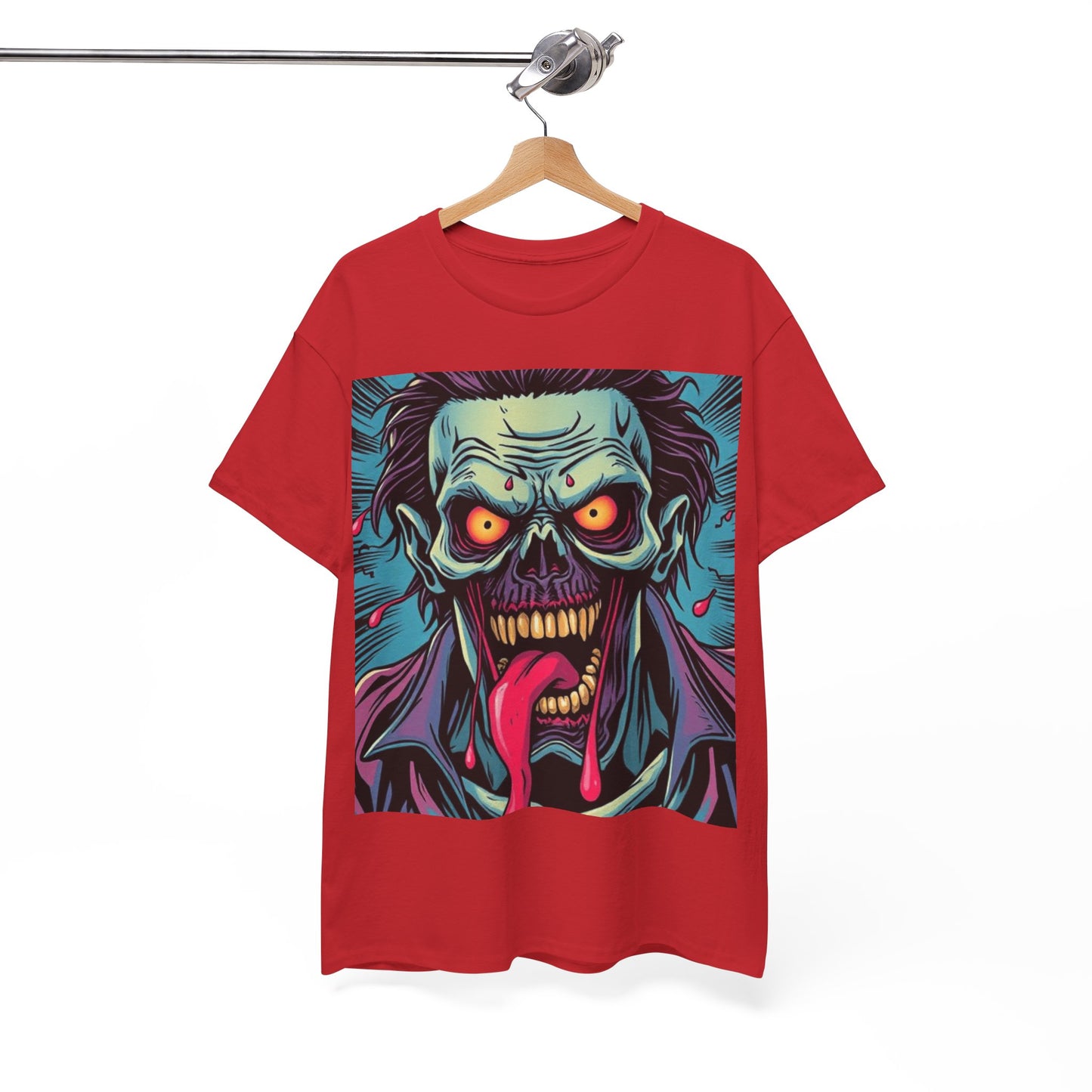 UK - Vibrant Zombie Graphic Tee - Unisex
