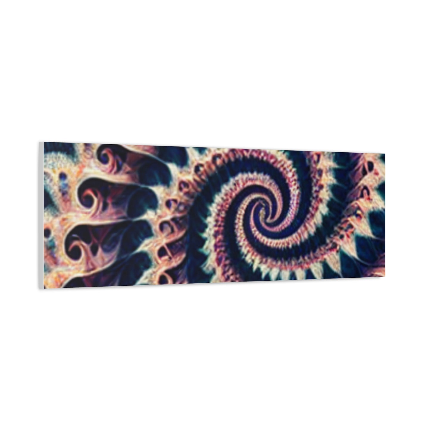 Abstract Spiral Art Canvas Print - Modern Home Decor for Art Lovers