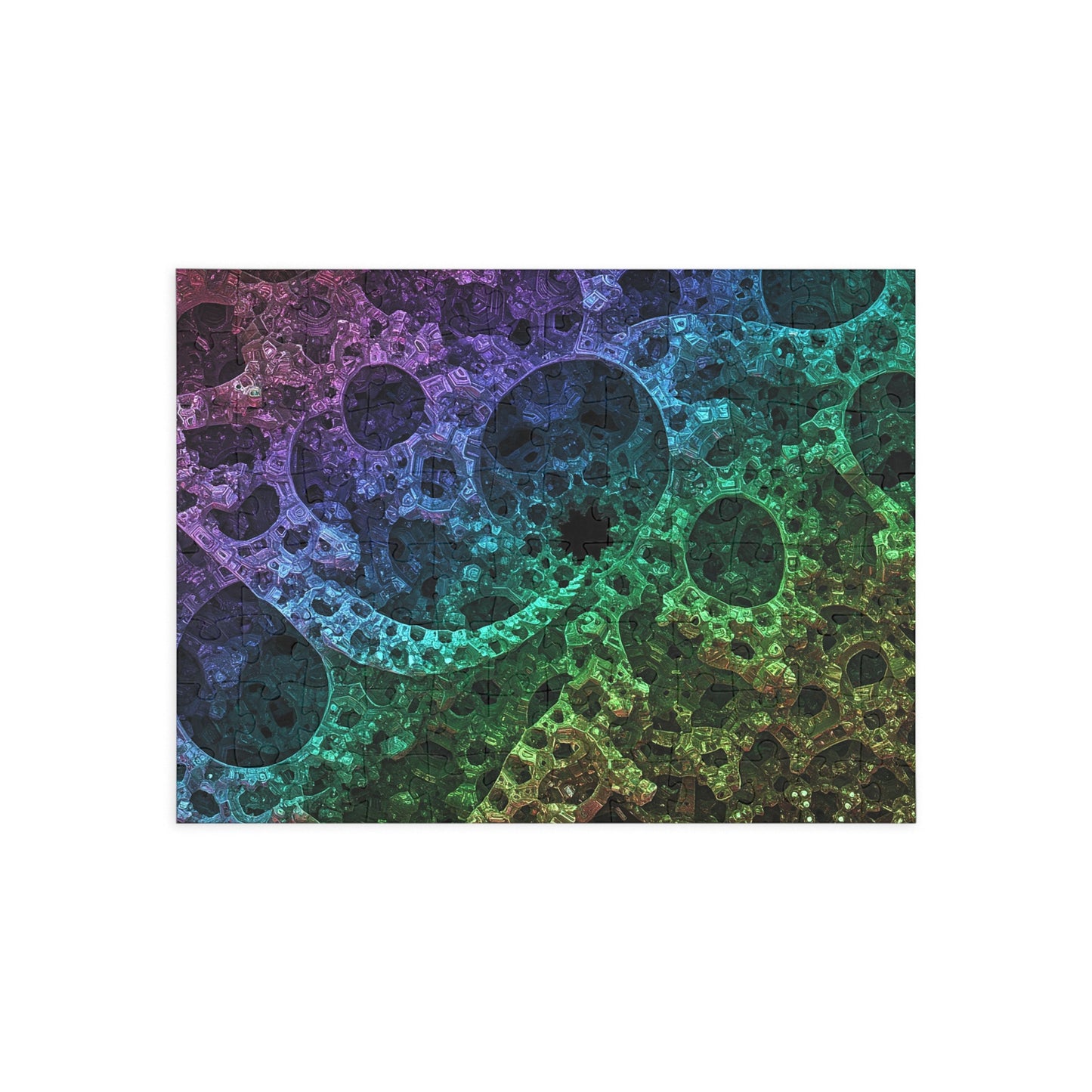 007 - Fractal Puzzle (96, 252, 500, 1000-Piece) - Fun Family Activity and Gift