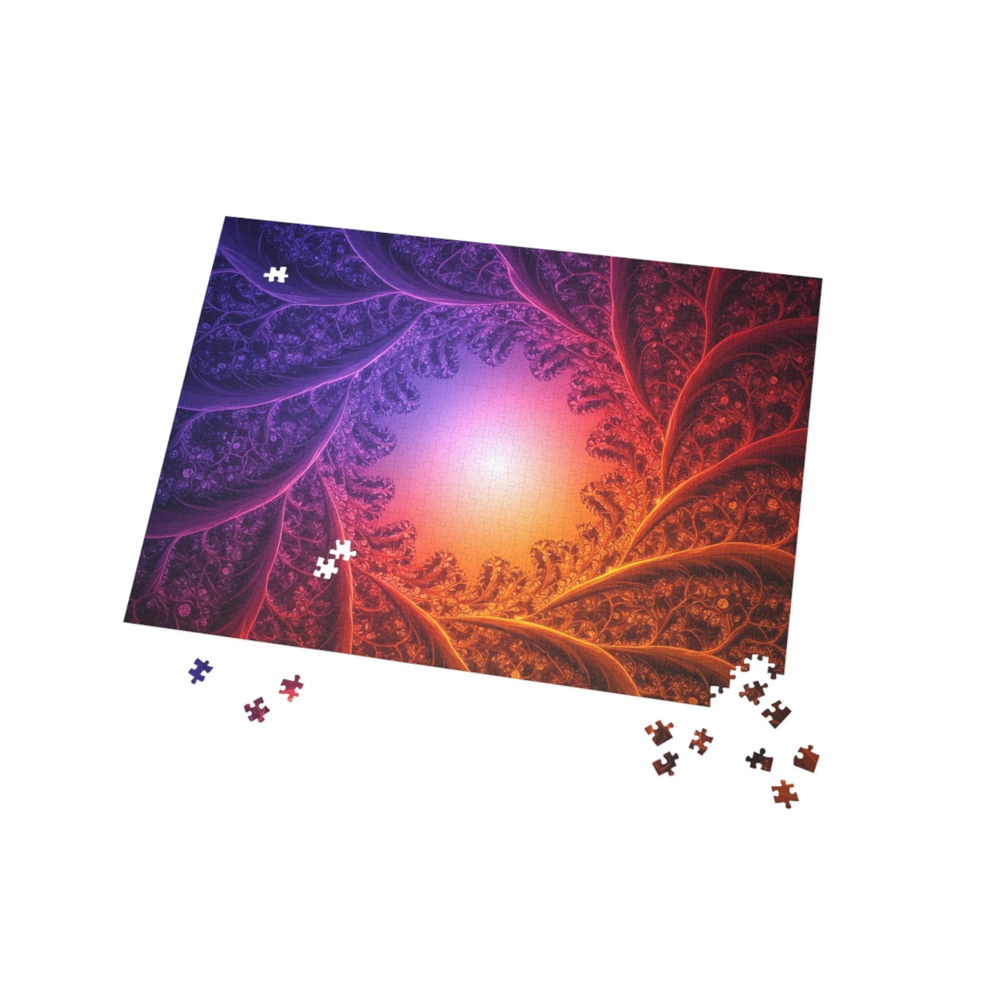102 - Fractal Puzzle (96, 252, 500, 1000-Piece) - Fun Family Activity and Gift
