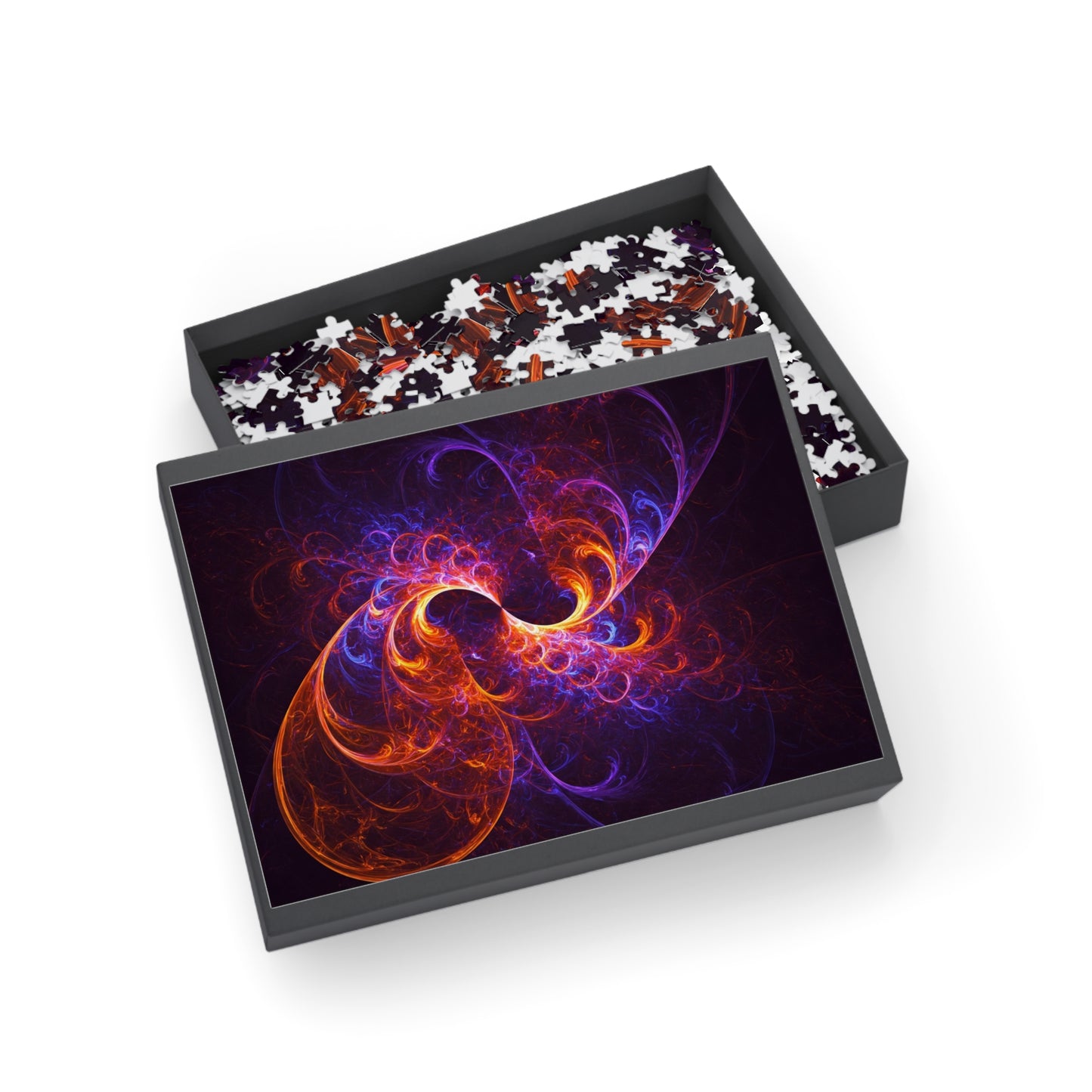 Vibrant Fractal Puzzle - 96, 252, 500, 1000 Pieces