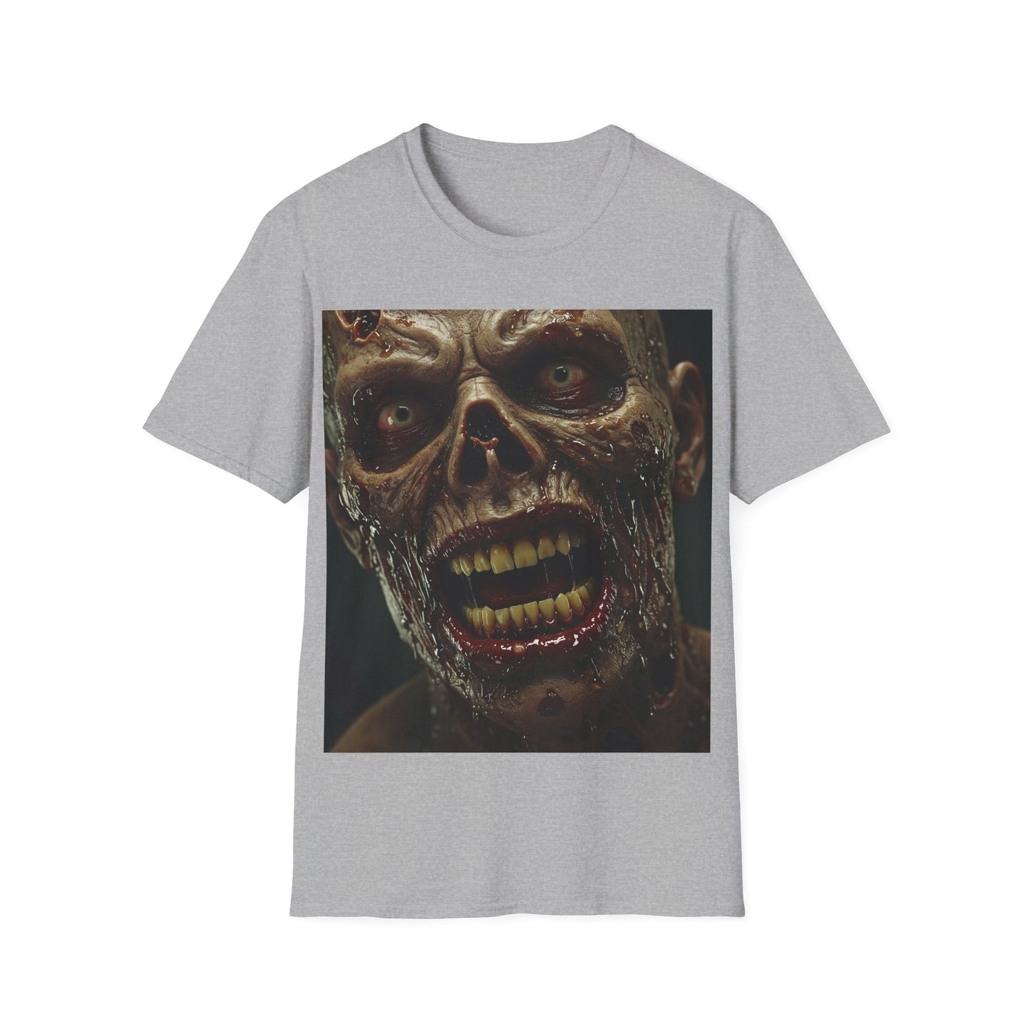 Apocalyptic Portrait Tee: A Vision of Decay