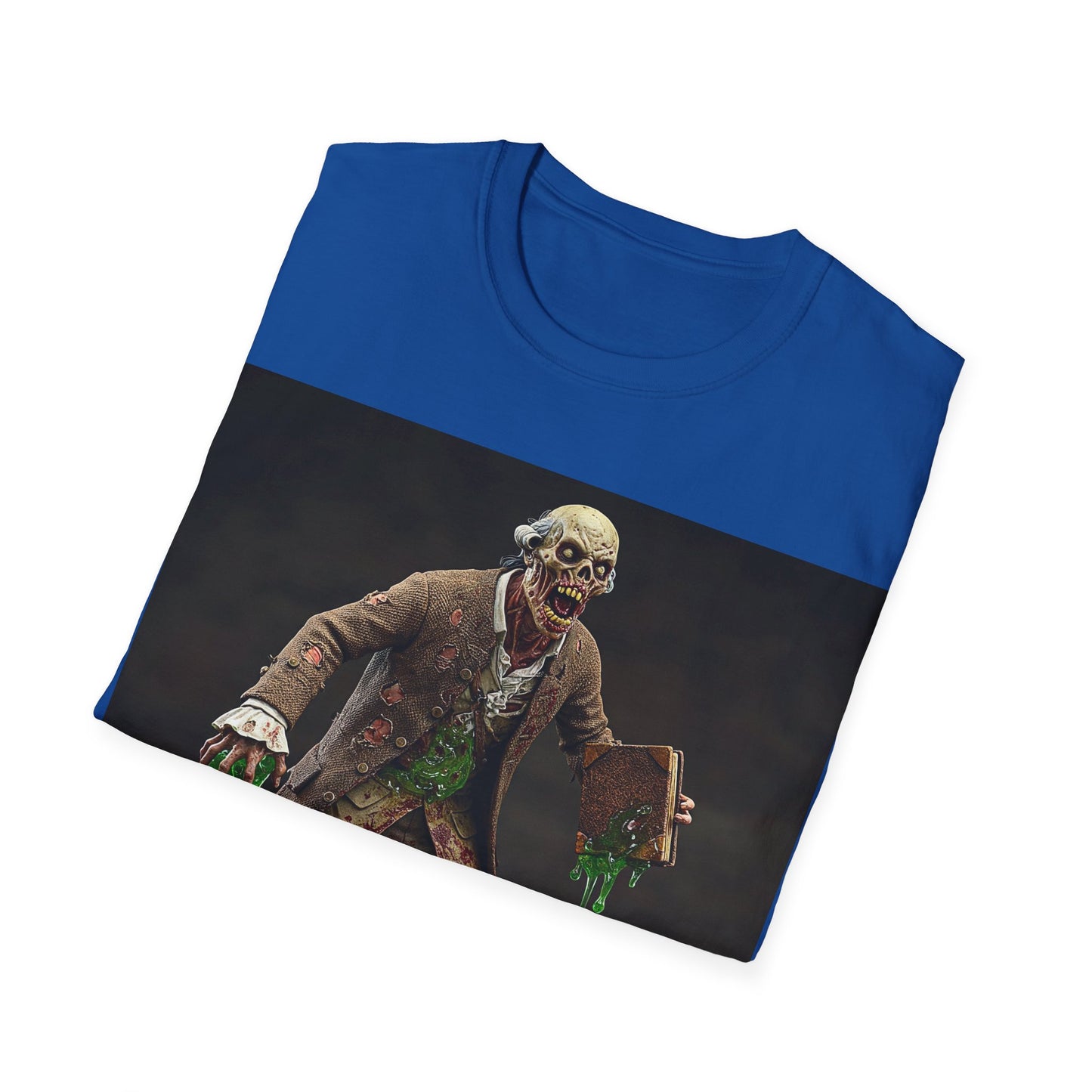 UK - Zombie Science Unisex Softstyle T-Shirt - Spooky Halloween Apparel