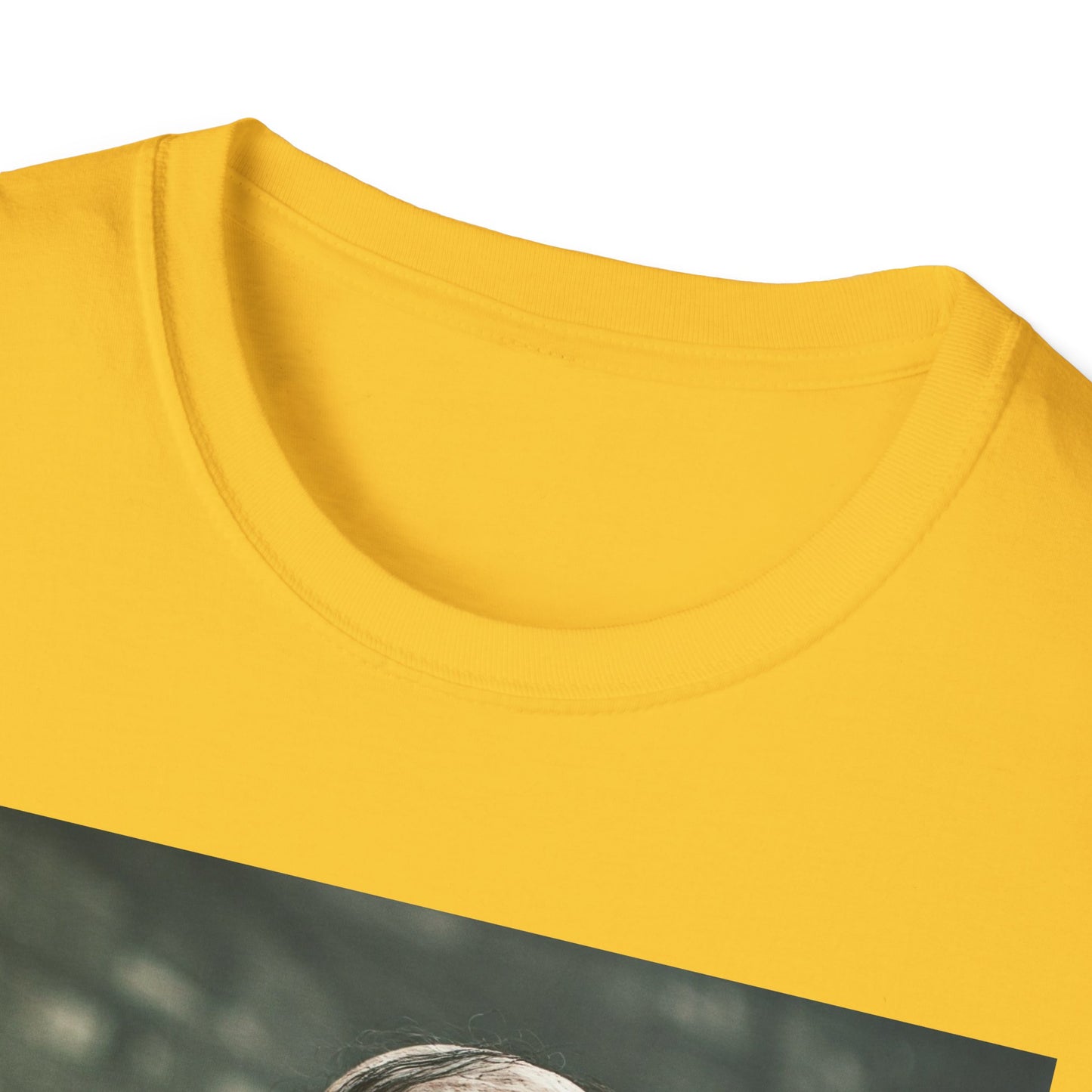Apocalyptic Portrait Tee, bold, decaying zombie graphic