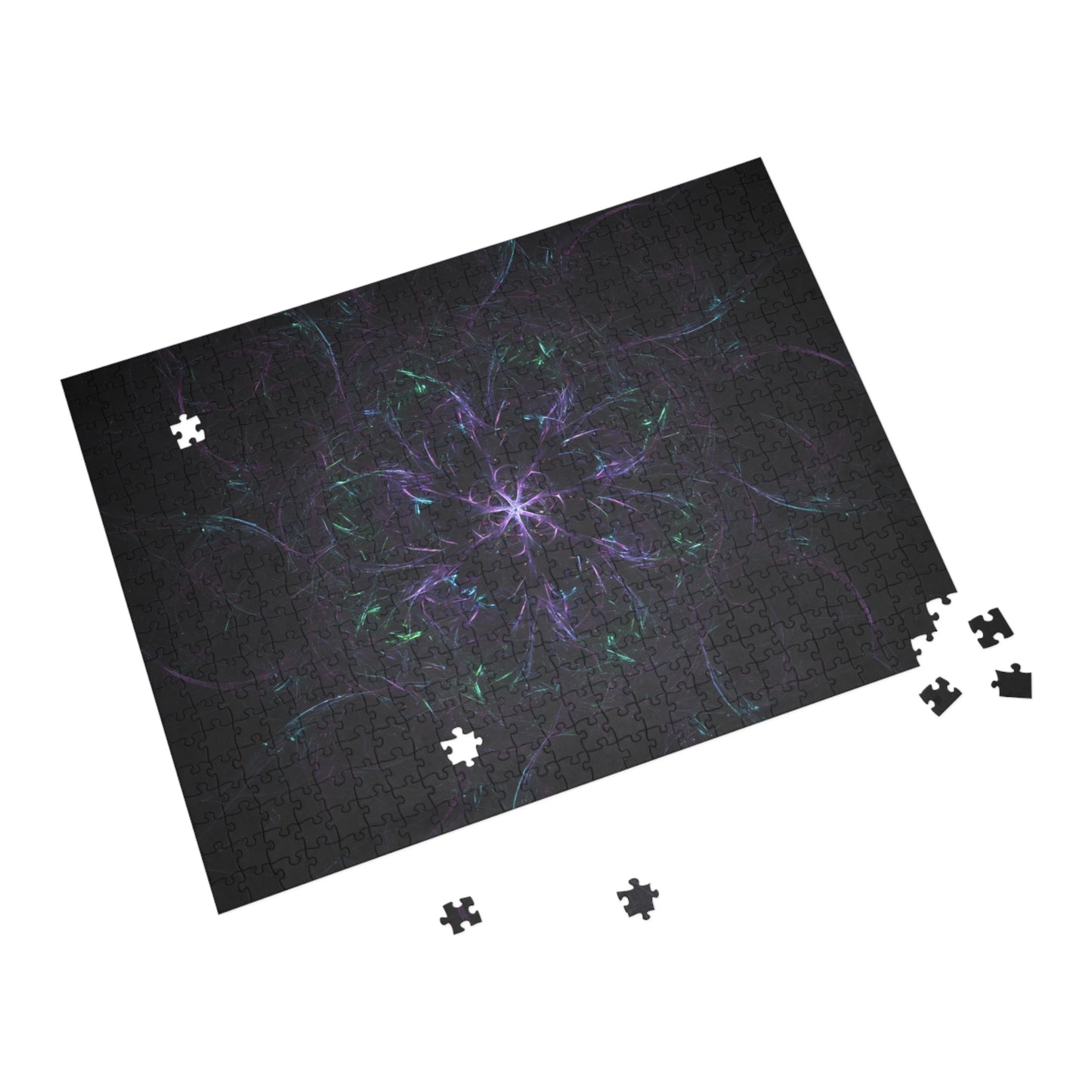 064- Fractal Puzzle (96, 252, 500, 1000-Piece) - Fun Family Activity and Gift