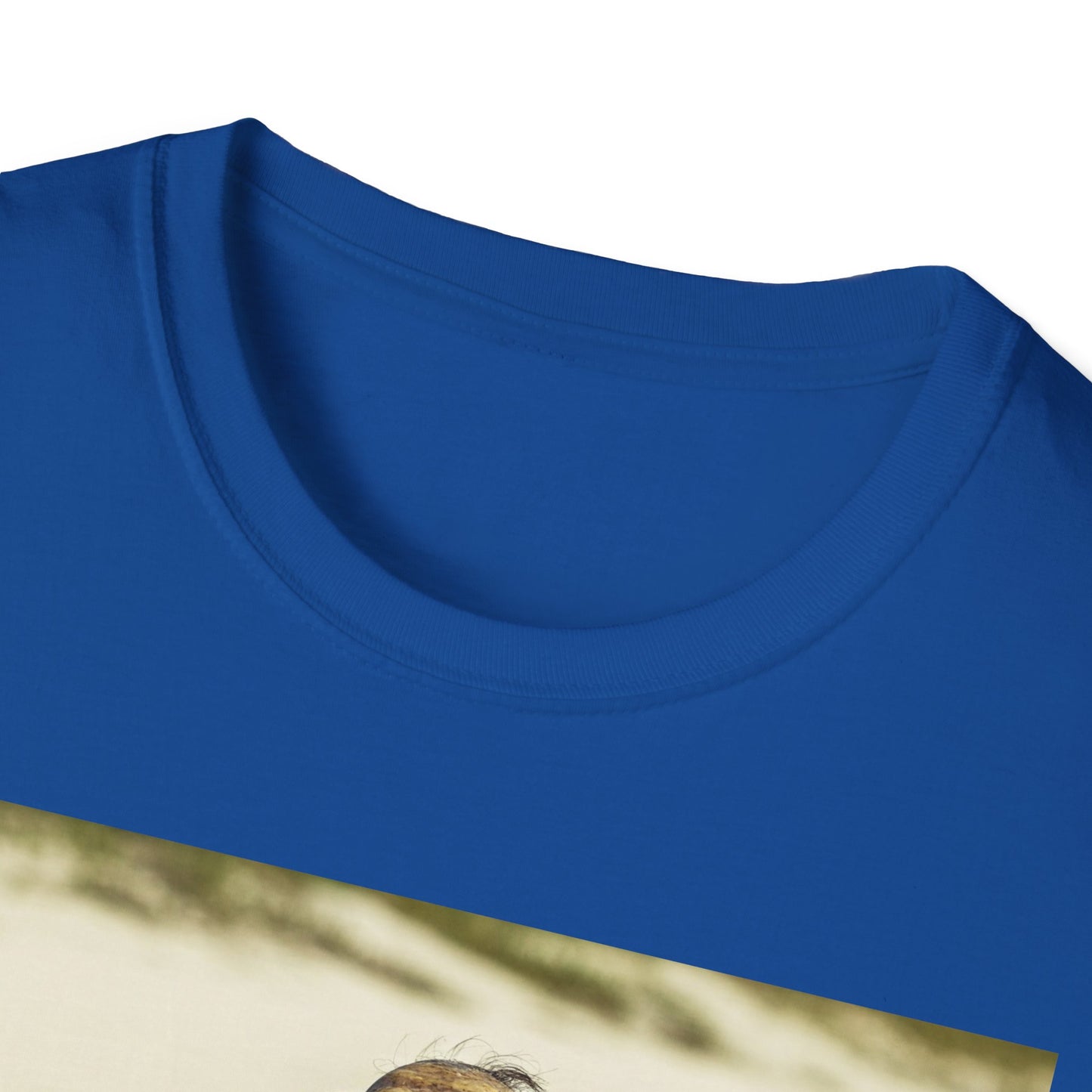 Chillin' Skeleton Unisex Softstyle T-Shirt - Perfect for Halloween & Casual Wear