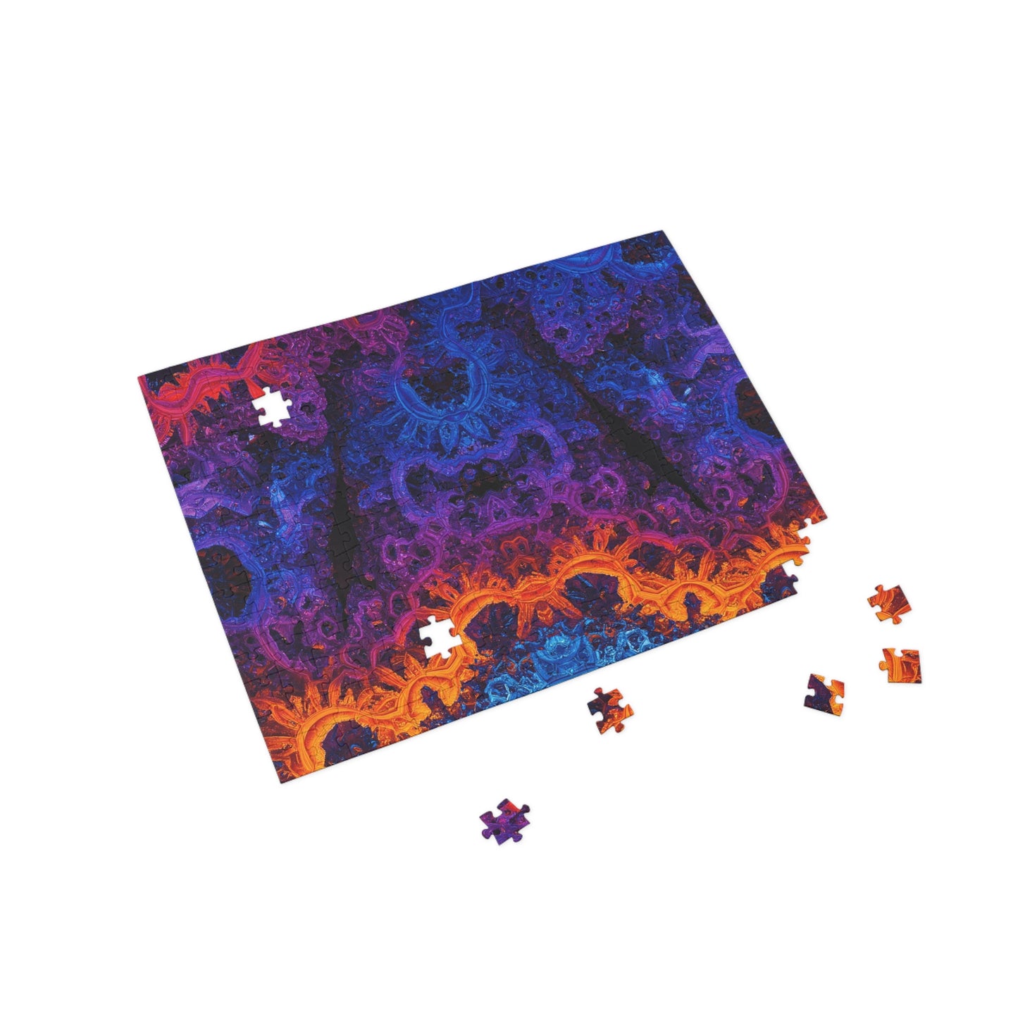 097- Fractal Puzzle (96, 252, 500, 1000-Piece) - Fun Family Activity and Gift