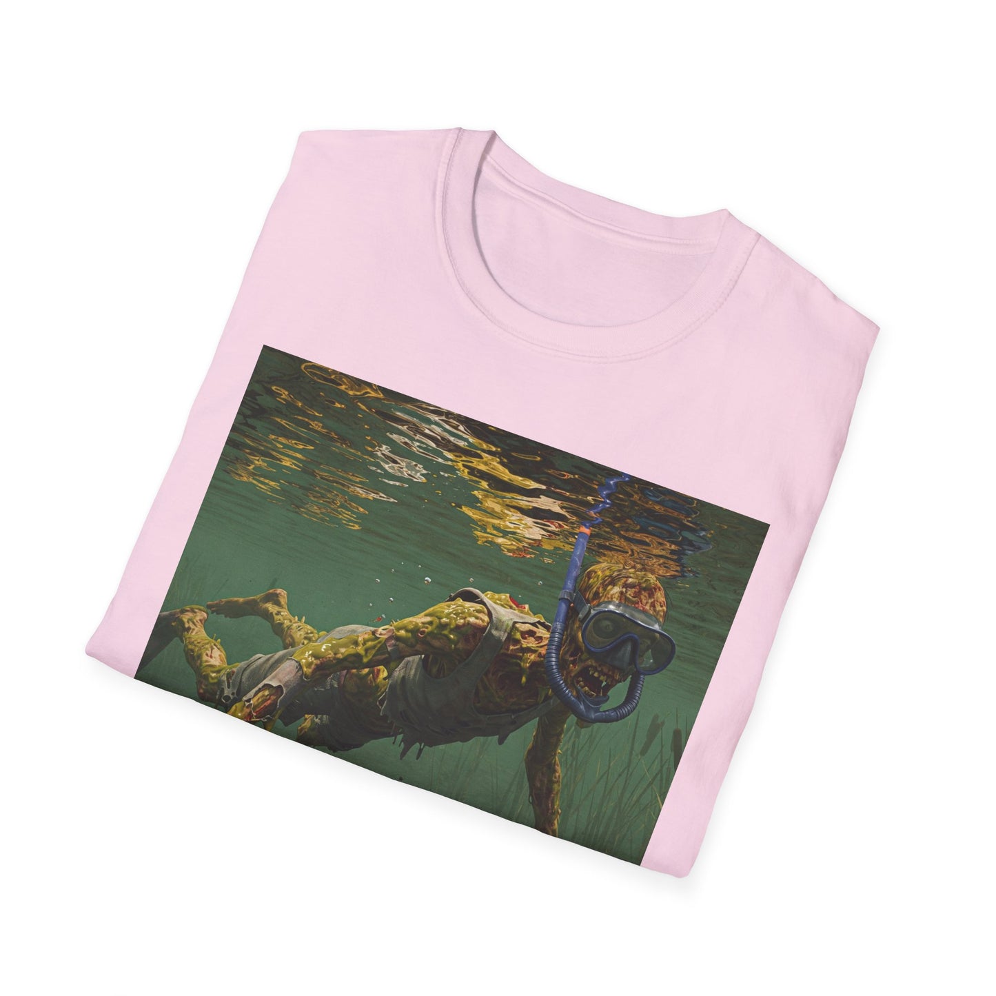 Underwater Explorer Unisex Softstyle T-Shirt - Nature Lover Graphic Tee