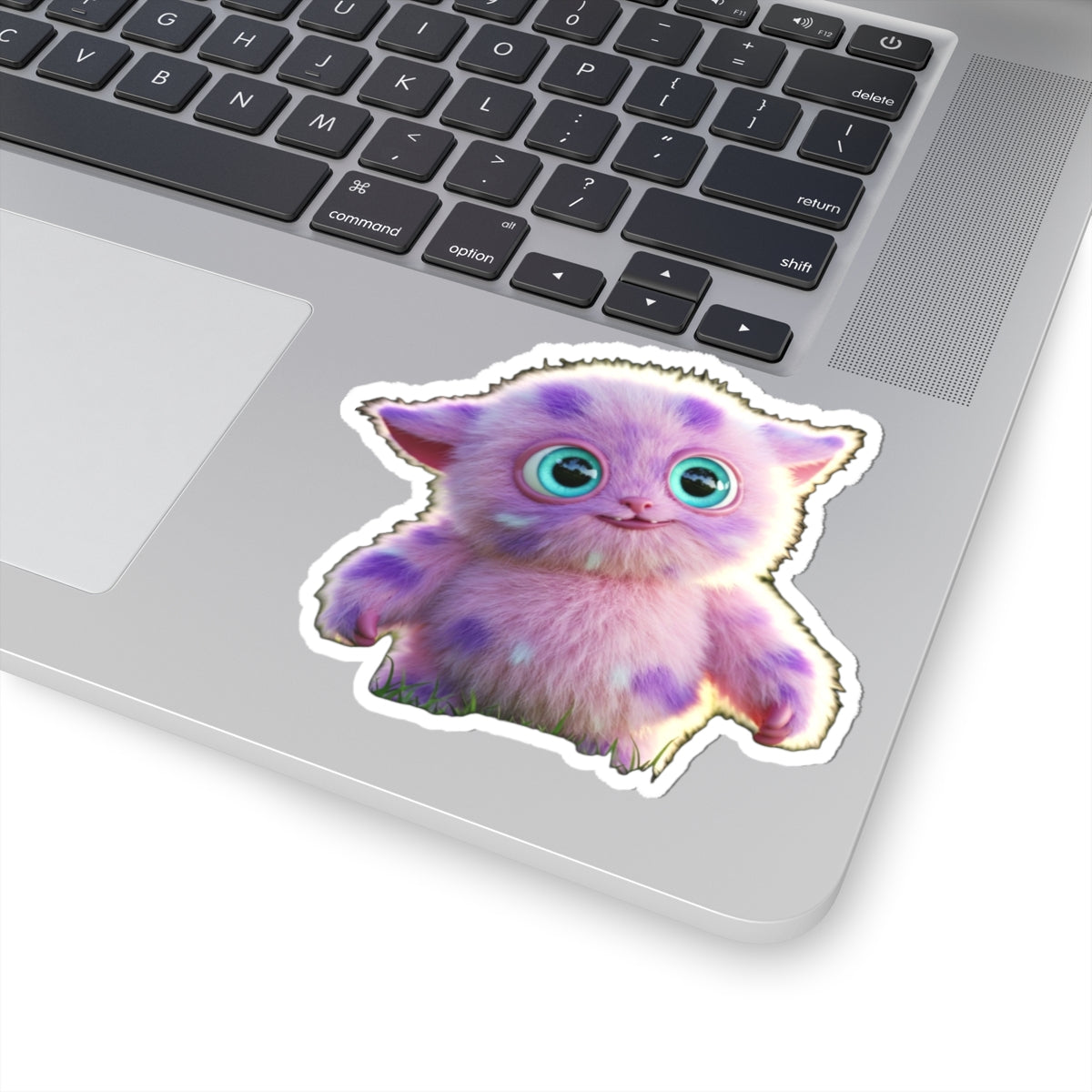 Cute Fantasy Creature Kiss-Cut Stickers - Whimsical Art for Kids & Adults