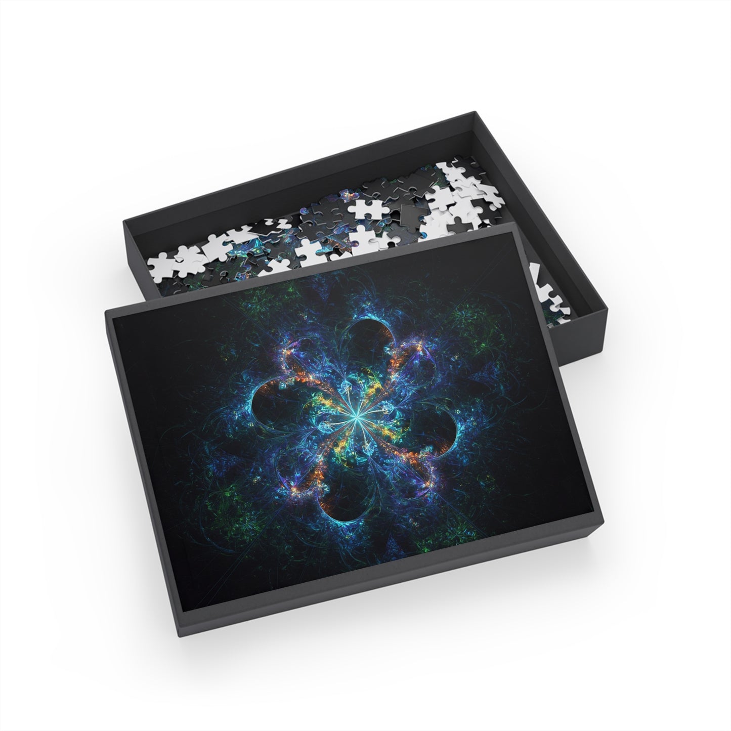 023 - Fractal Puzzle (96, 252, 500, 1000-Piece) - Fun Family Activity and Gift