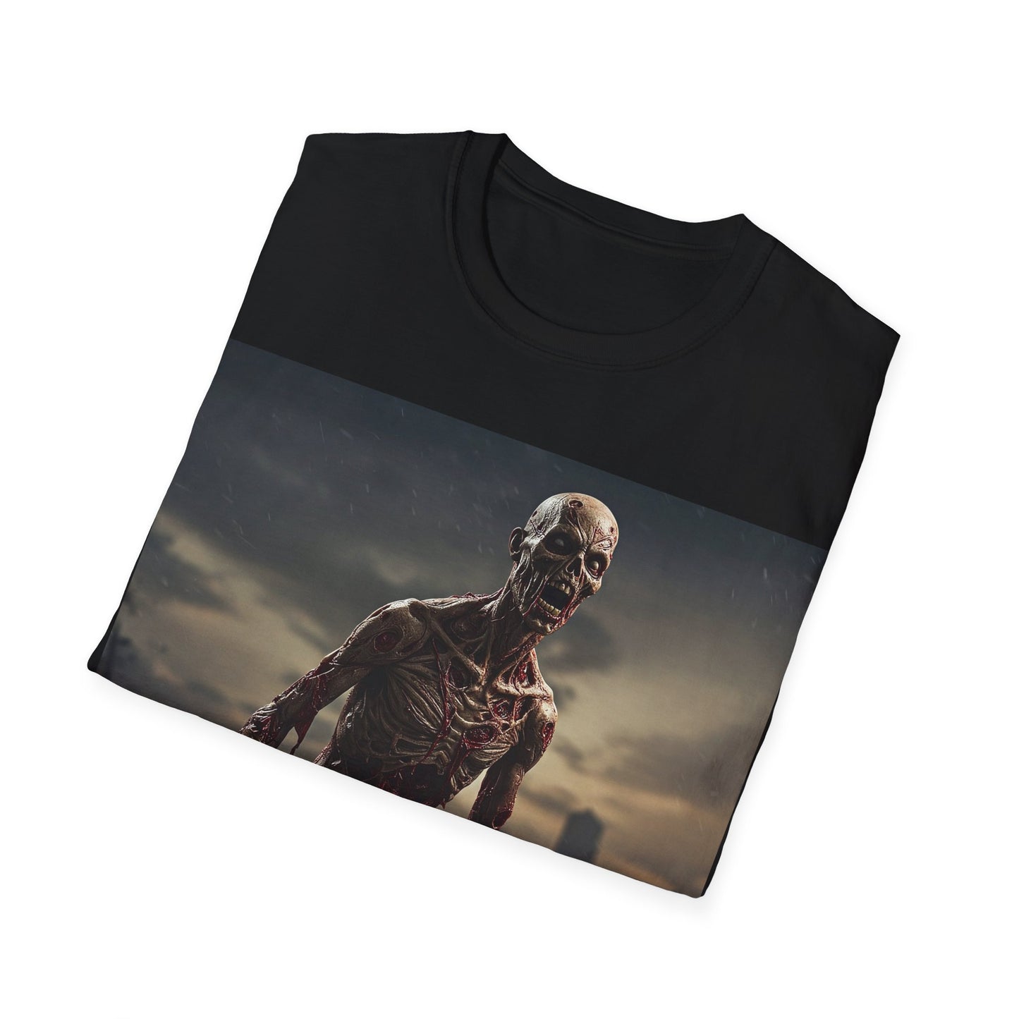 UK - Zombie Apocalypse Unisex Softstyle T-Shirt